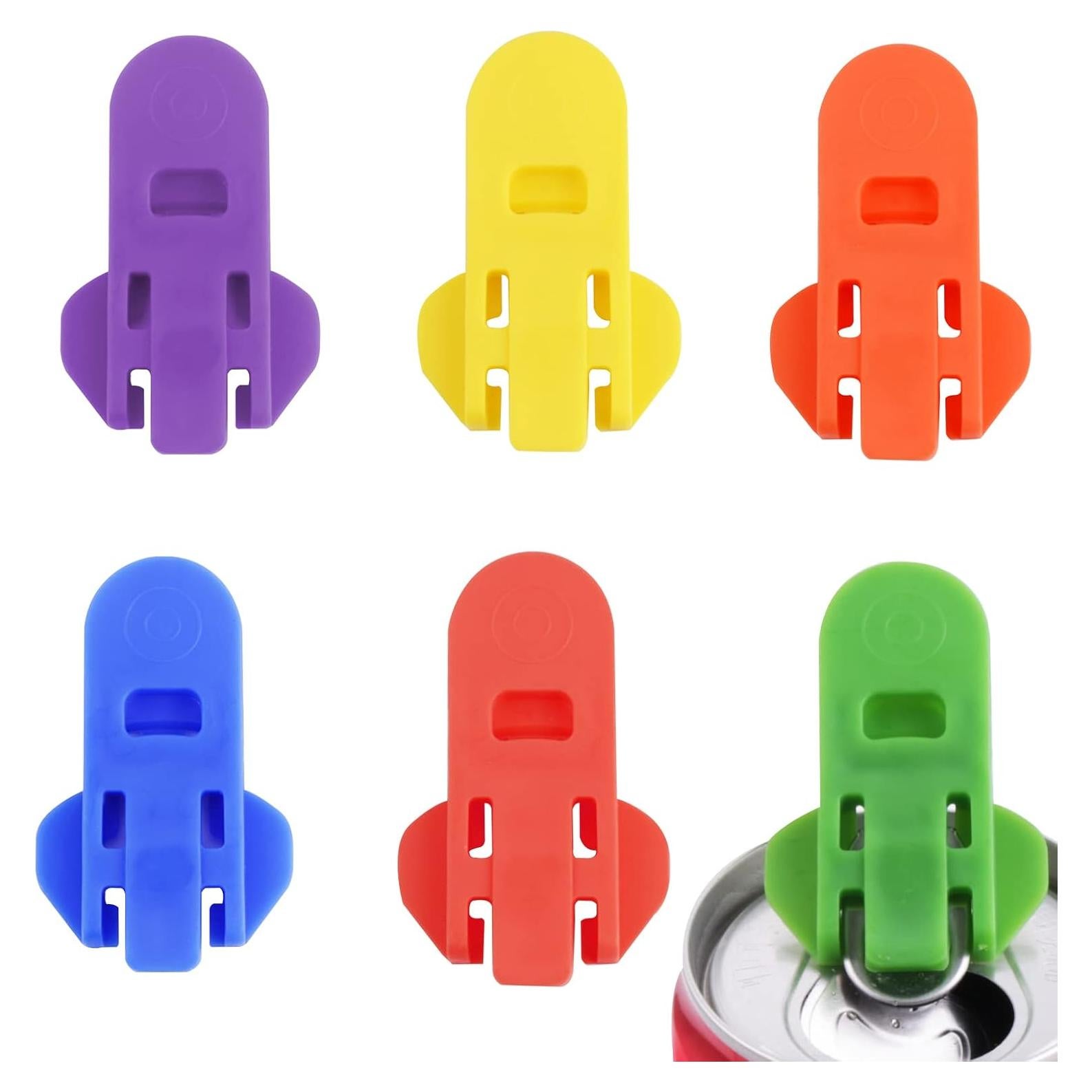 6 Abrebotellas Manuales Abeillo Multicolor para Latas