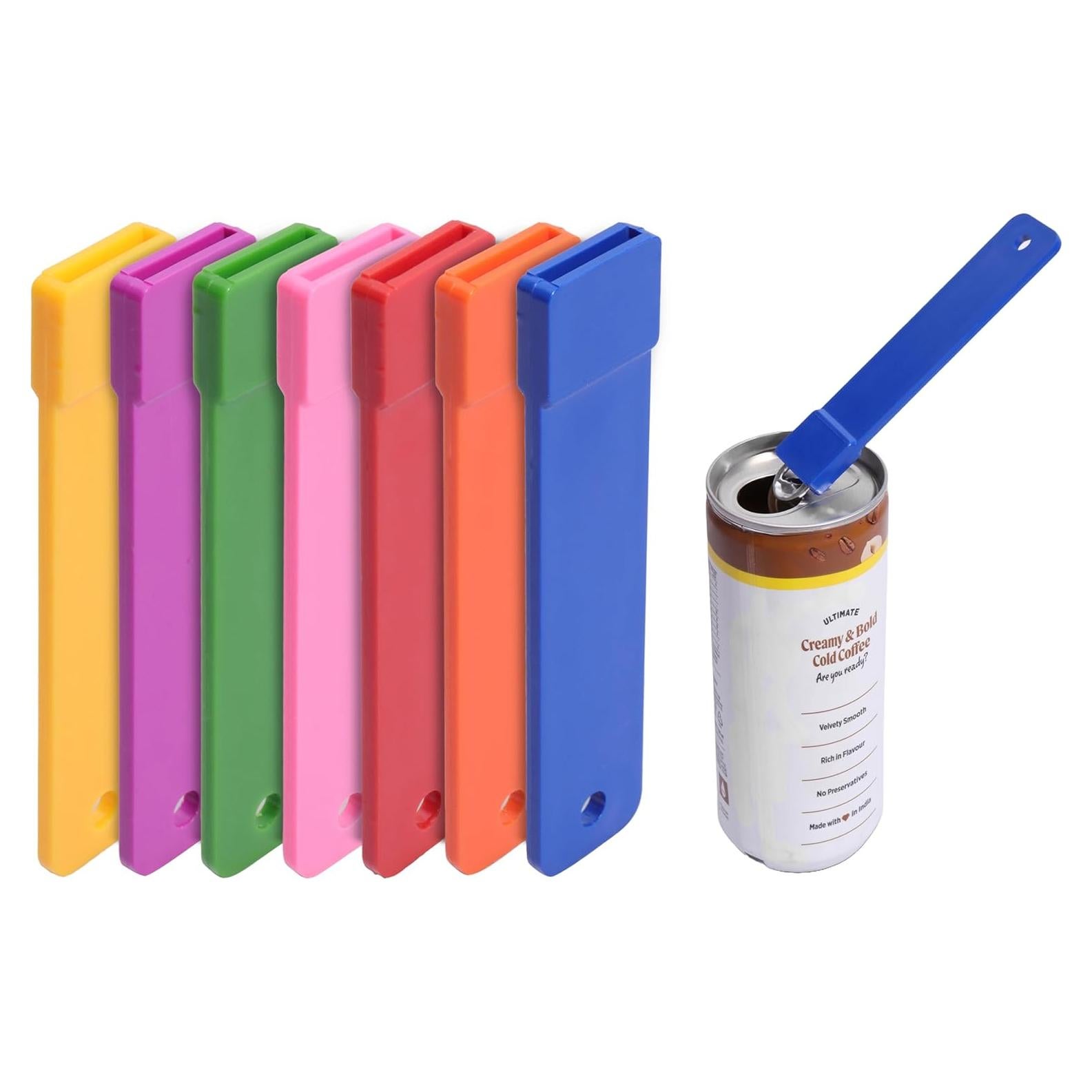 Abridor de Latas FERB 7 Piezas - Herramienta Arcoíris para Bebidas