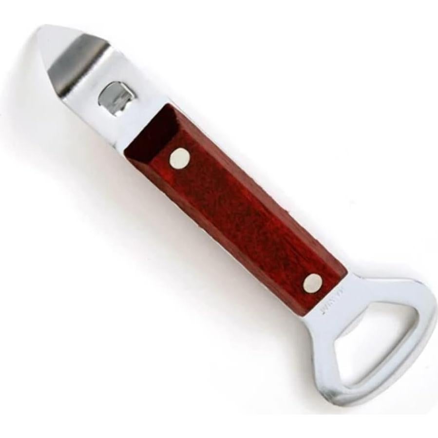 Abrebotellas 2 en 1 Norpro con Mango de Madera