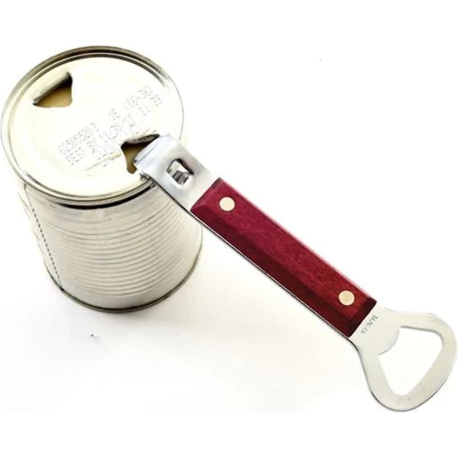 Abrebotellas 2 en 1 Norpro con Mango de Madera