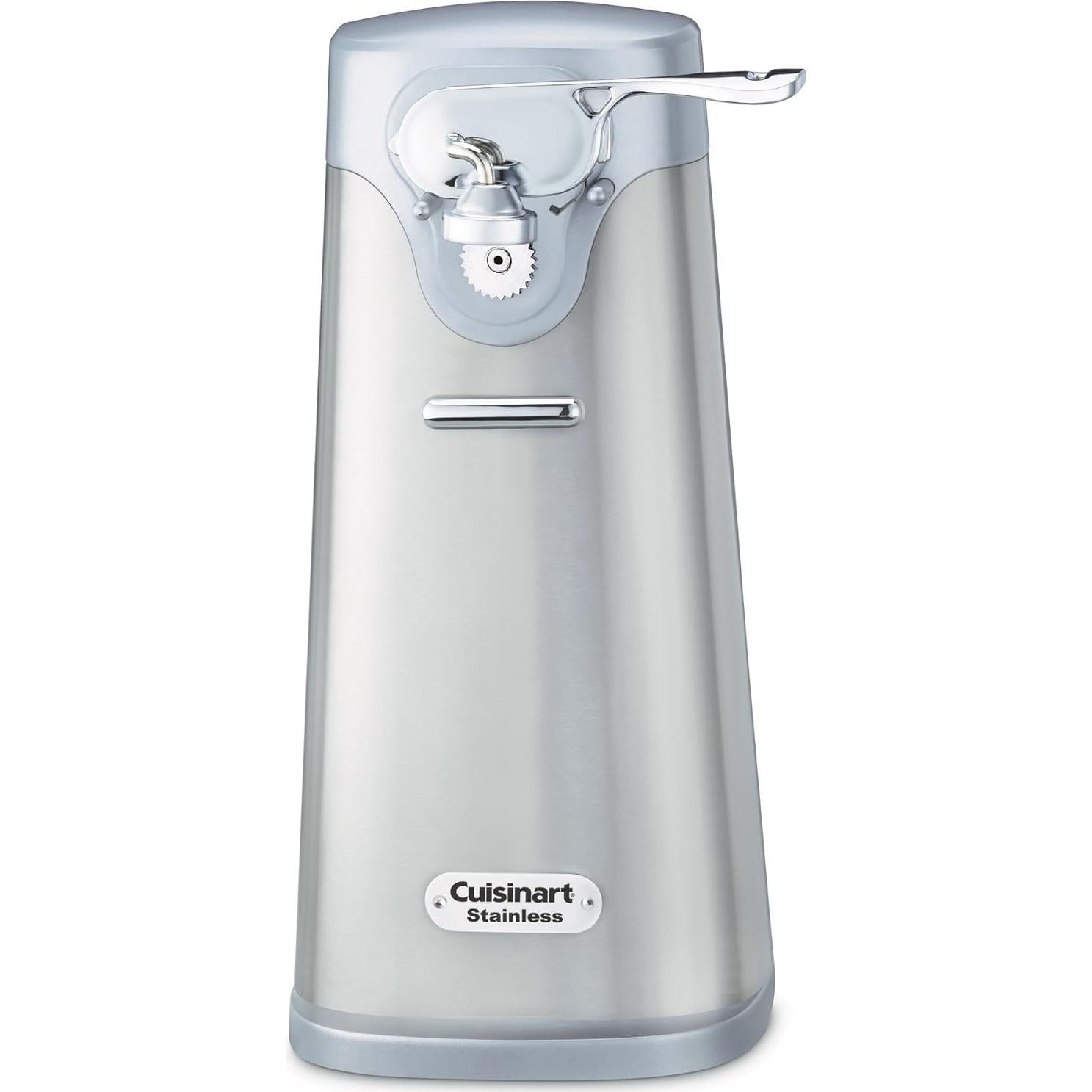 Cuisinart Abrelatas Deluxe y Tostadora 2 Rebanadas Acero Inoxidable