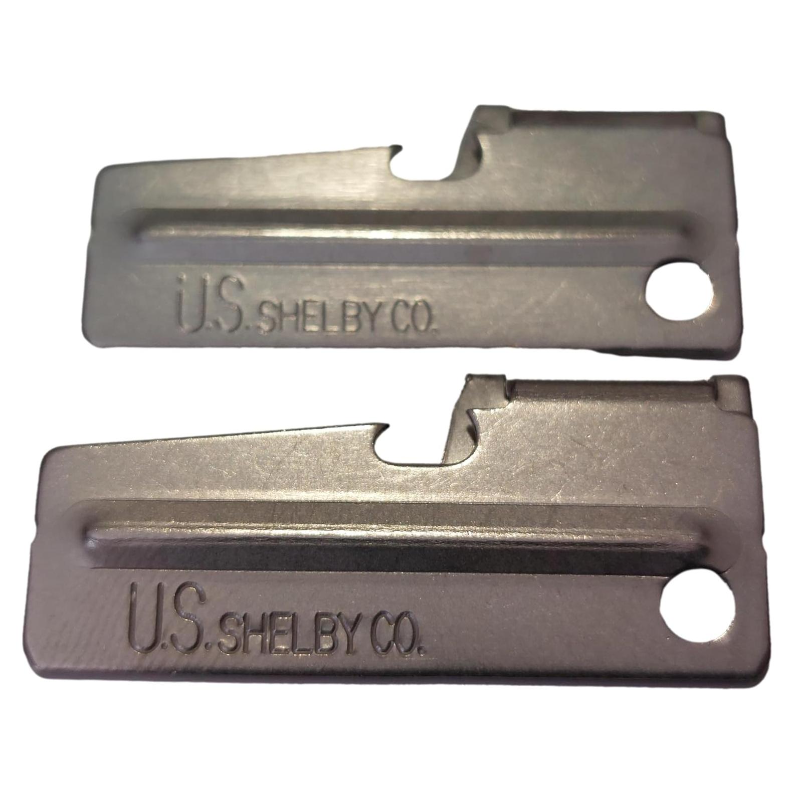 Best Glide ASE's U.S. SHELBY CO. Military Style Can Openers, P-38 (2 pack)