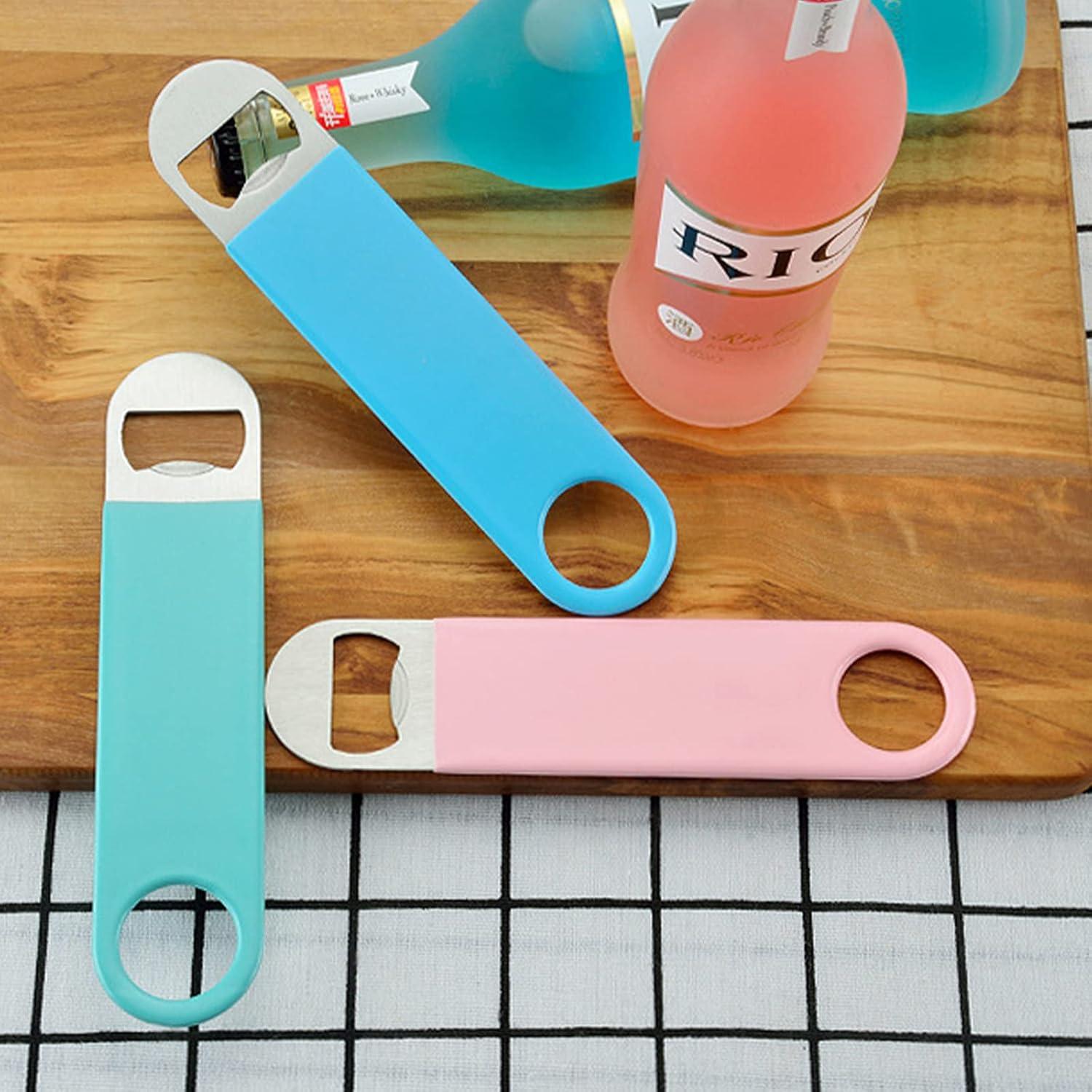 Paquete de 3 Abrebotellas KTOJOY de Acero Inoxidable 17.8 cm