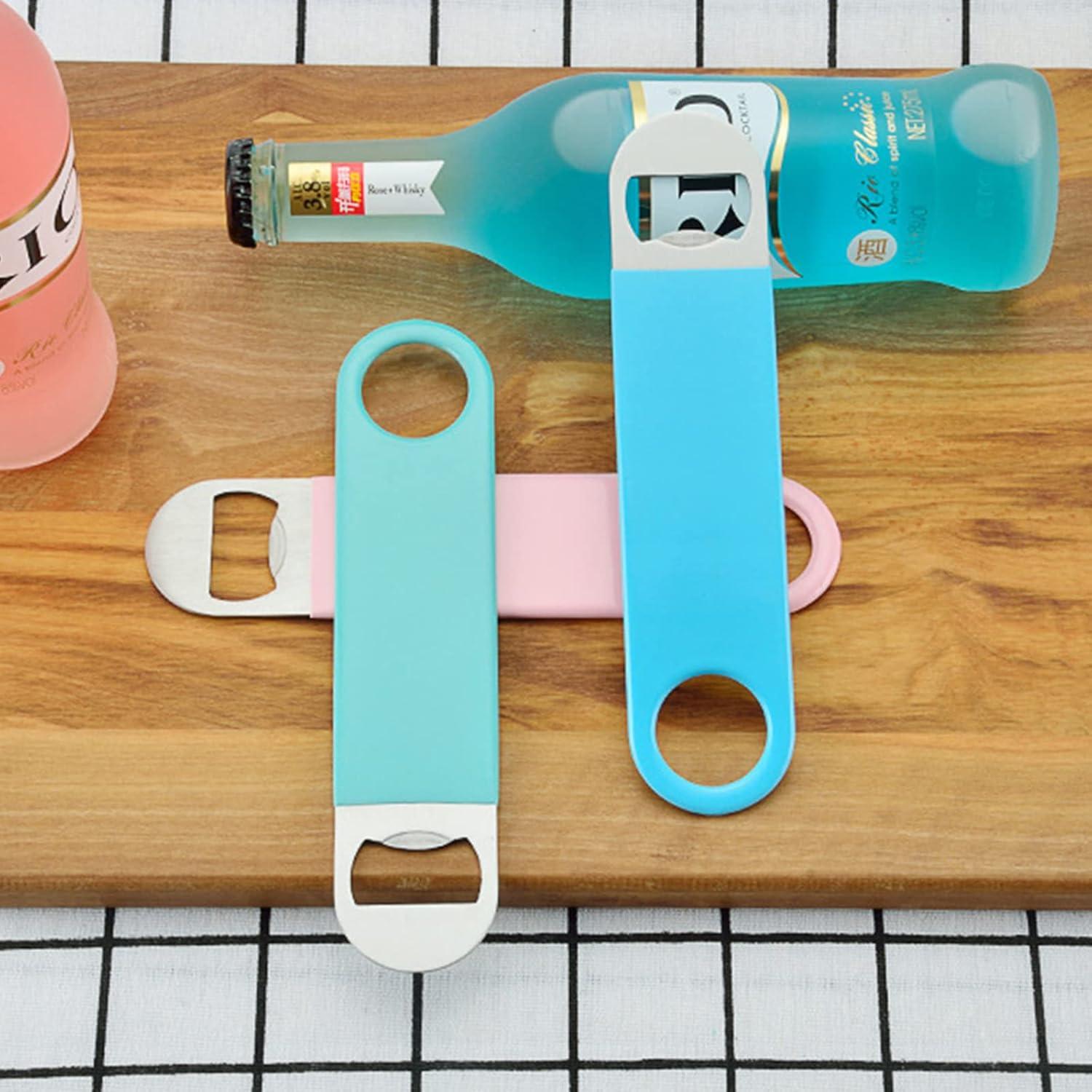 Paquete de 3 Abrebotellas KTOJOY de Acero Inoxidable 17.8 cm