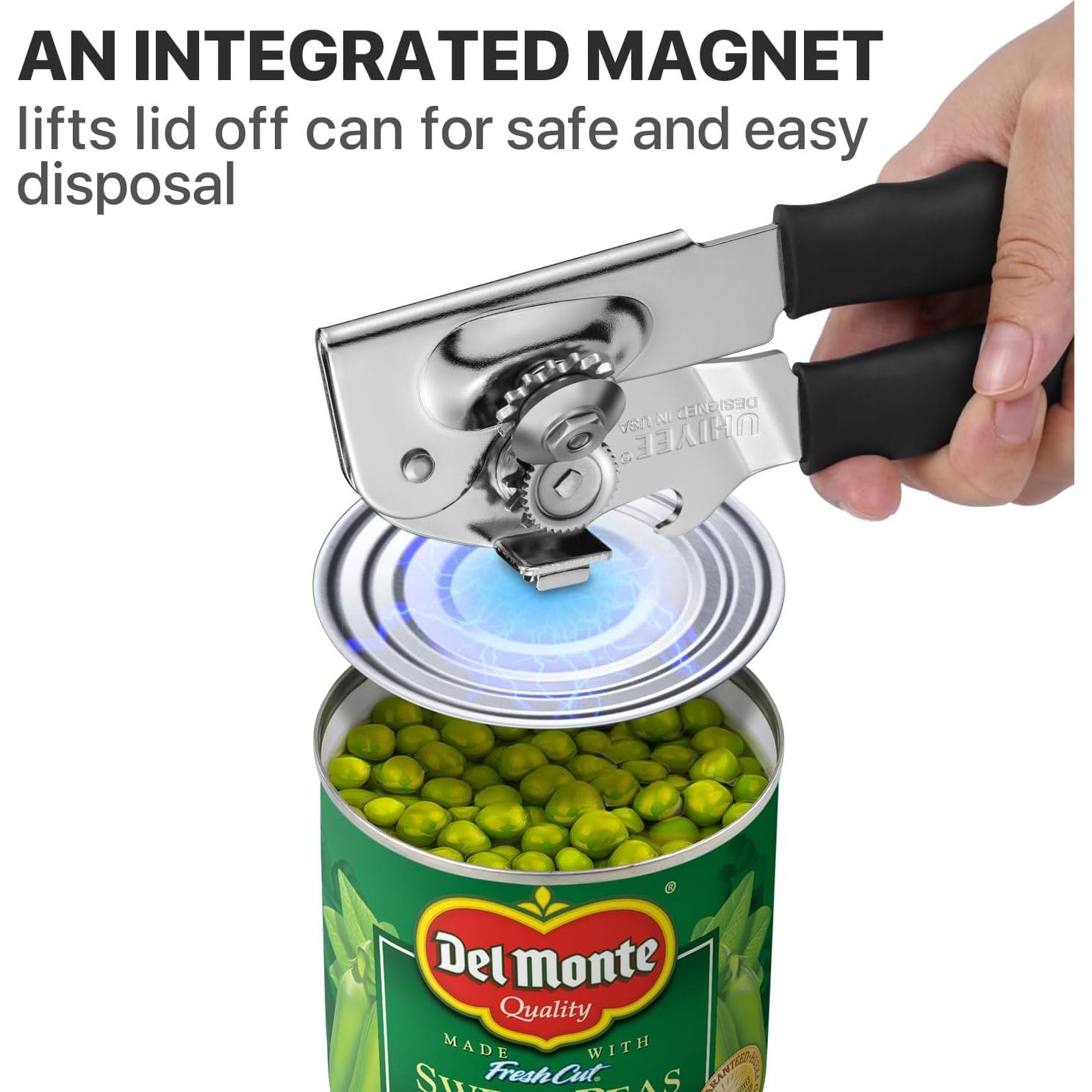 Abrelatas Manual UHIYEE de Acero Inoxidable para Cocina