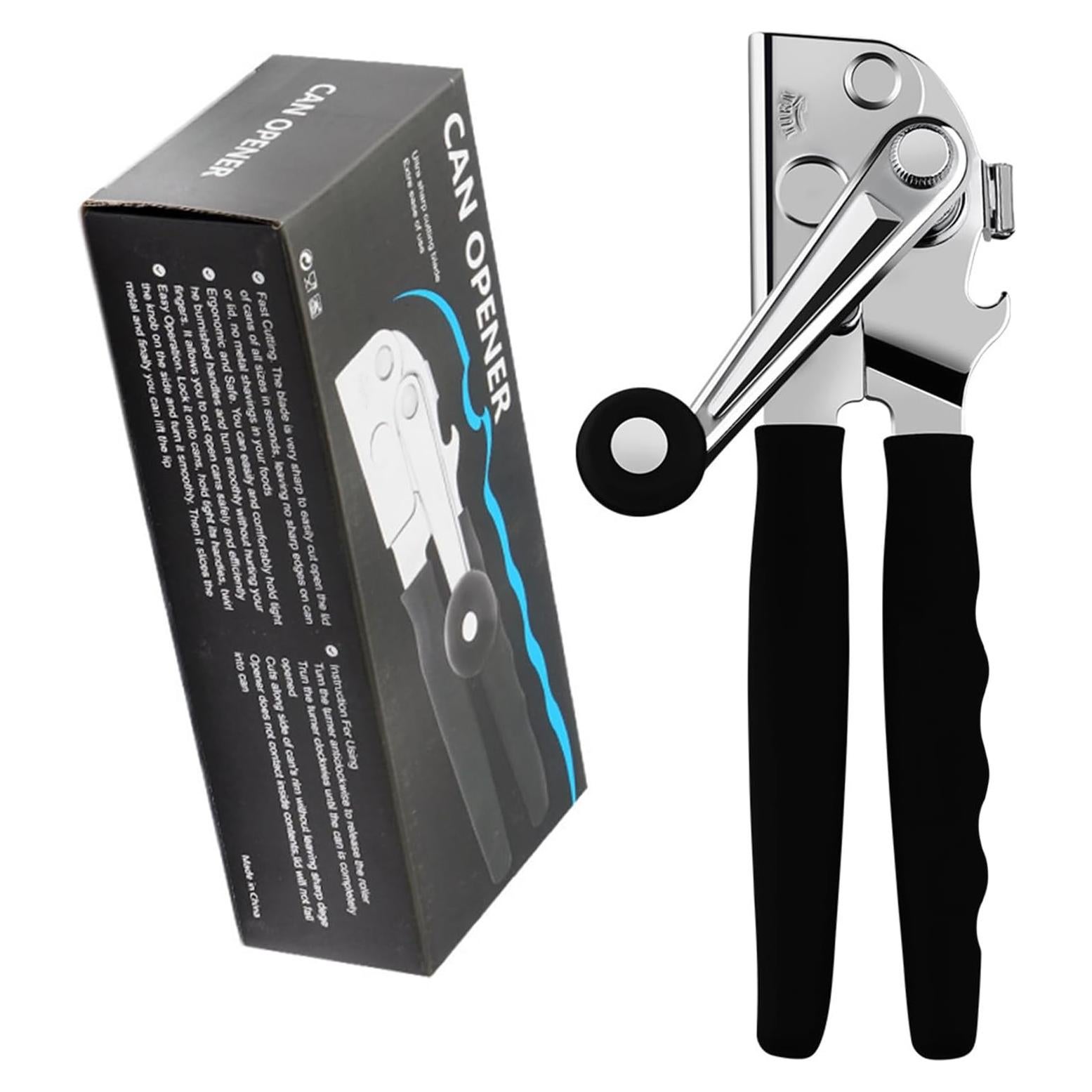 Abrelatas Manual DENENTT Profesional Acero Inoxidable Ergonómico