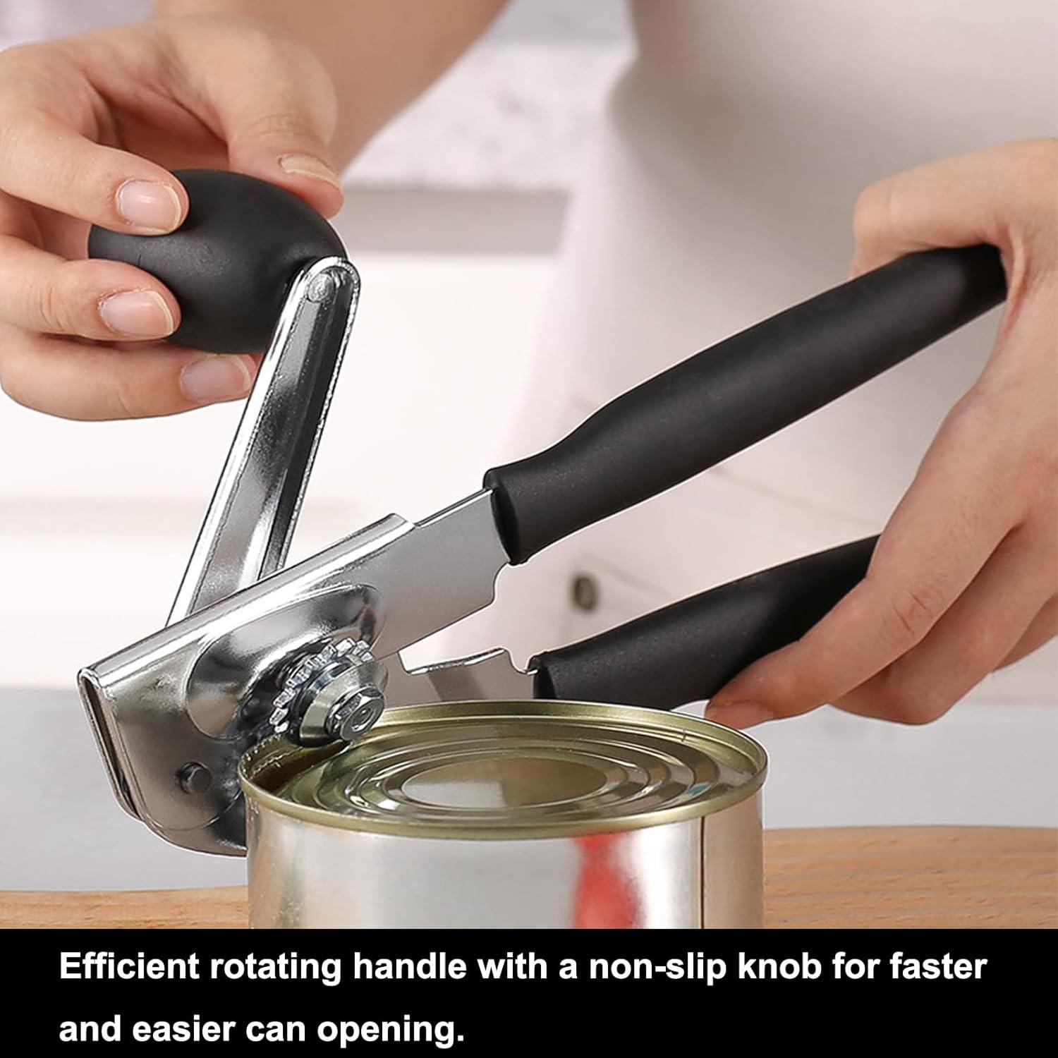 Abrelatas Manual DENENTT Profesional Acero Inoxidable Ergonómico