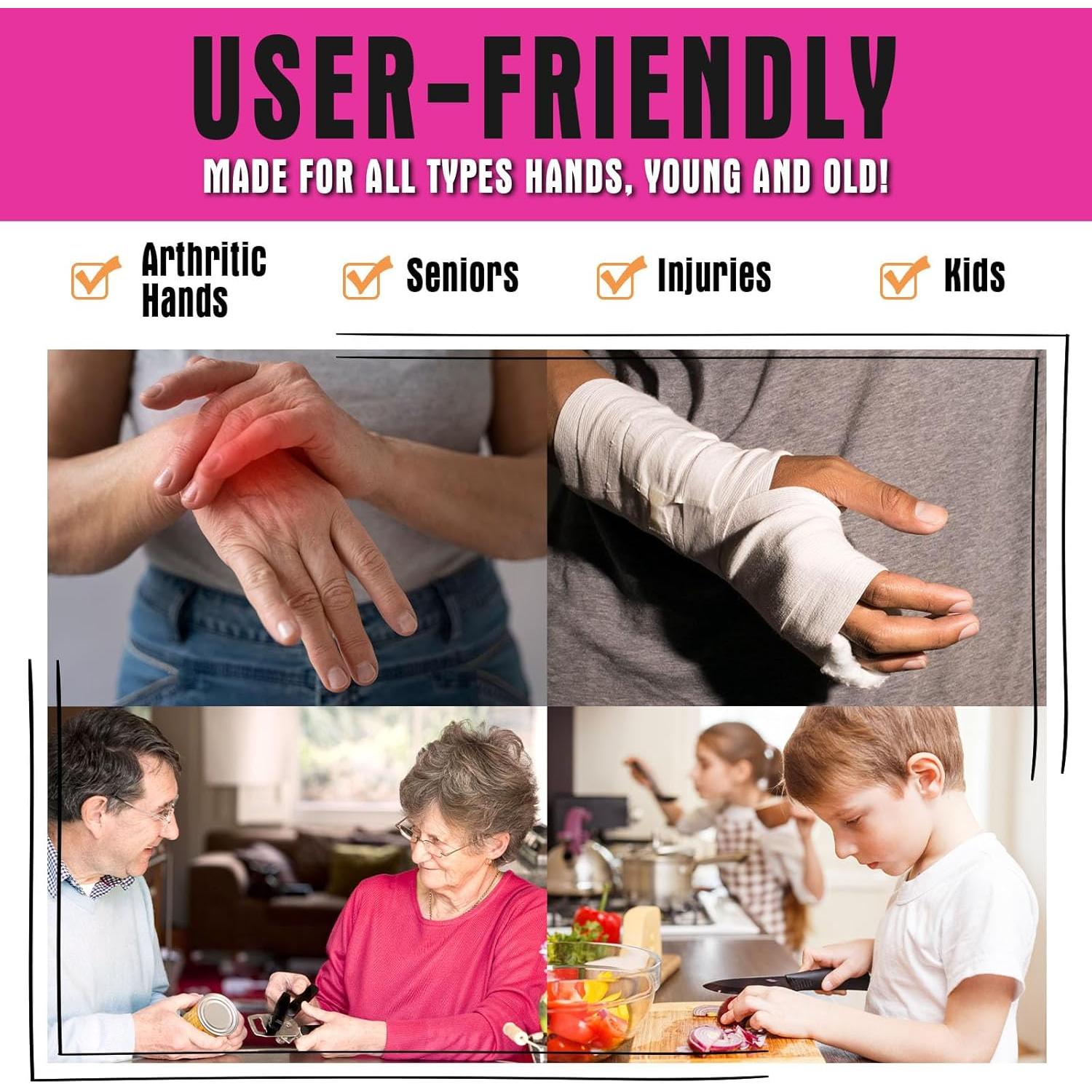 Abrelatas Eléctrico APLUSTE TC01 Automático Portátil 220g