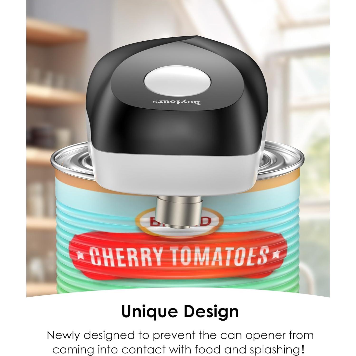 Abrelatas Eléctrico Inalámbrico Hoyiours Automático 380g