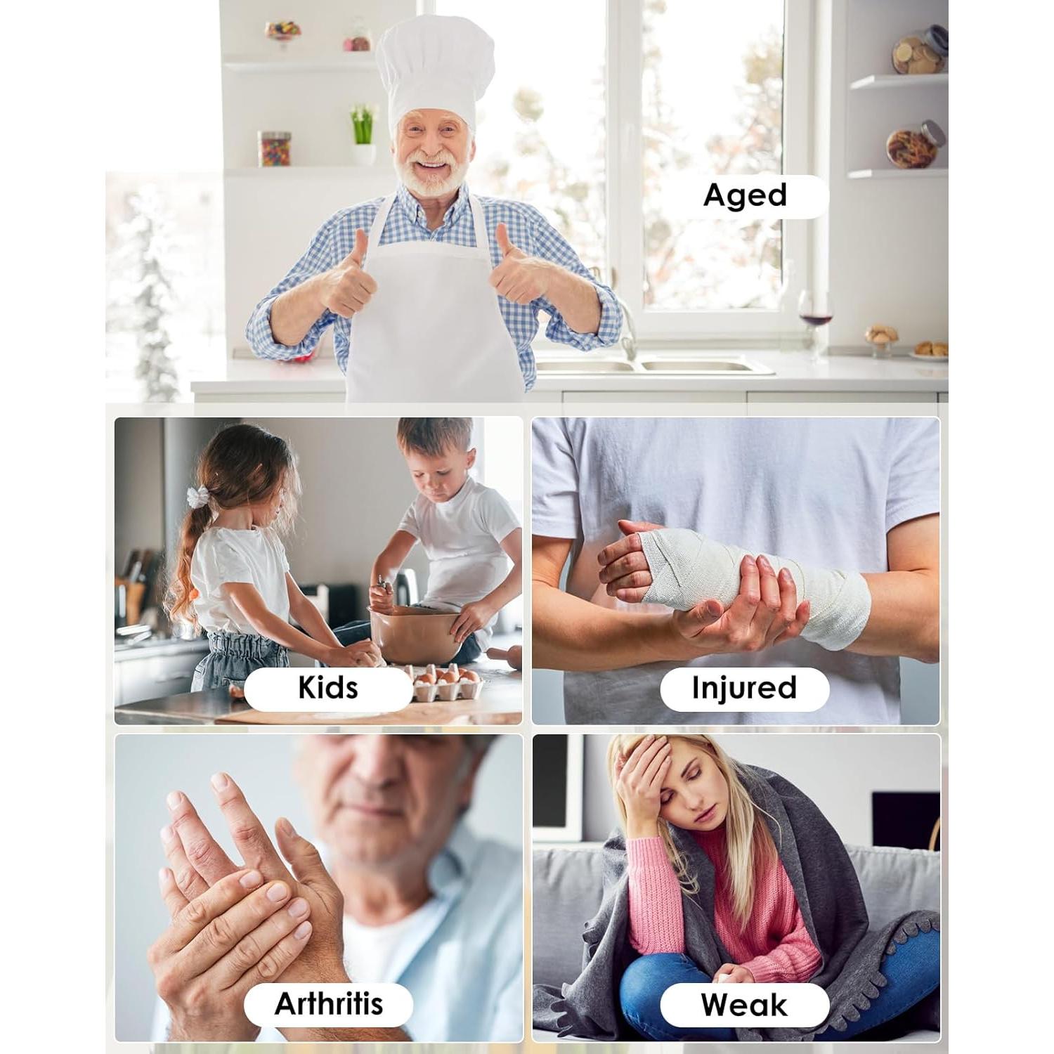 Abrelatas Eléctrico Inalámbrico Hoyiours Automático 380g