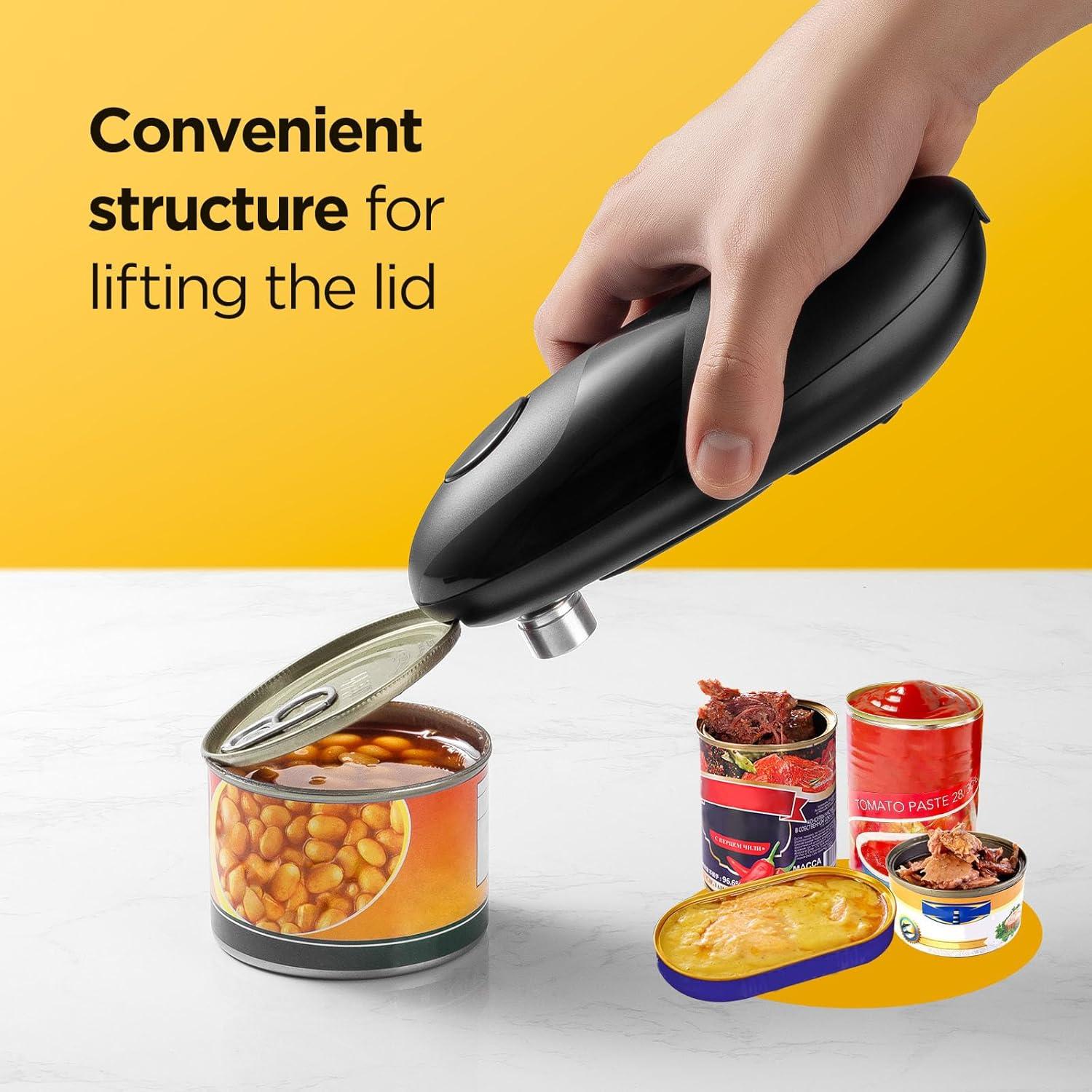 Abridor de Latas Eléctrico Kordory Automático para Ancianos