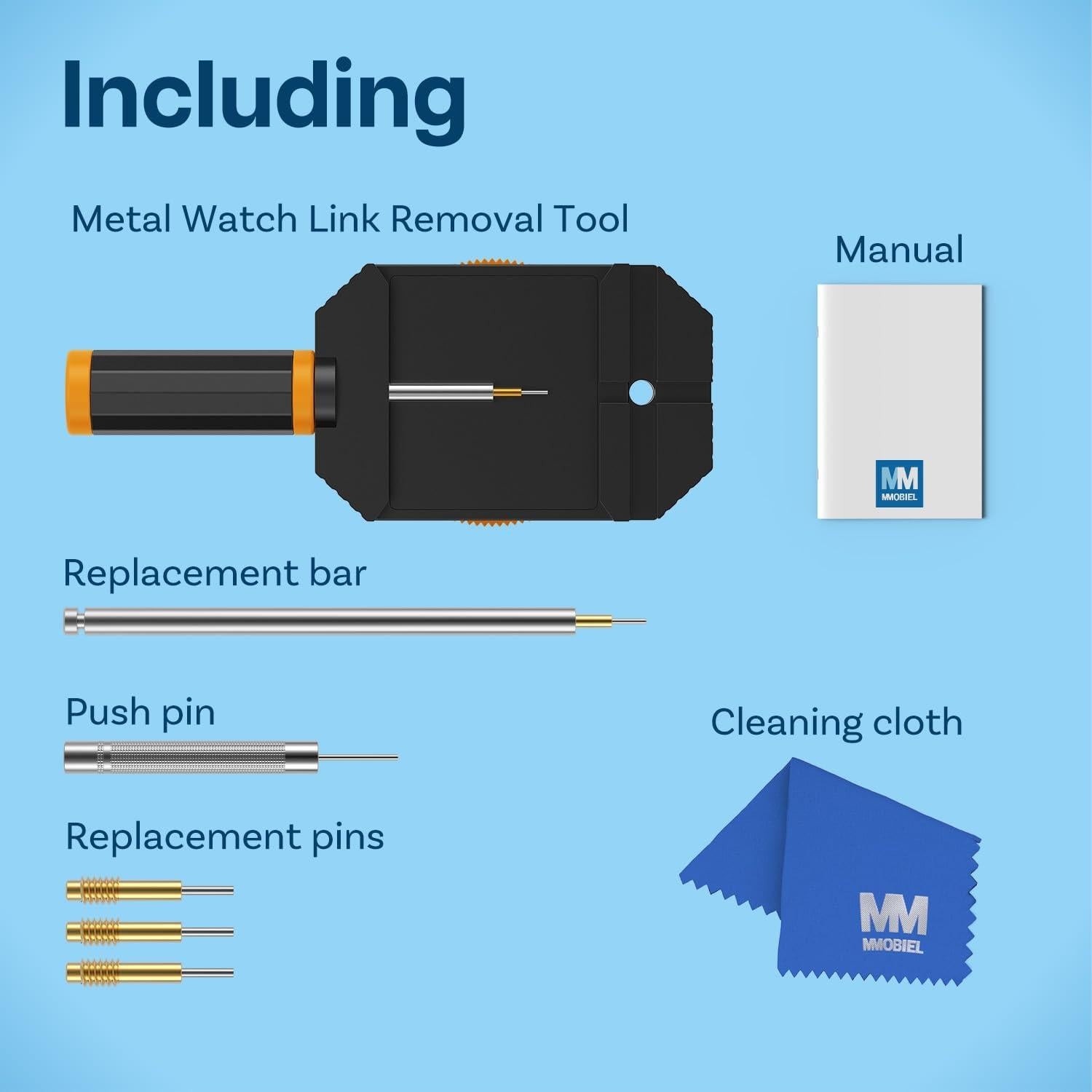 Kit de Herramientas MMOBIEL para Remoción de Pasadores de Reloj