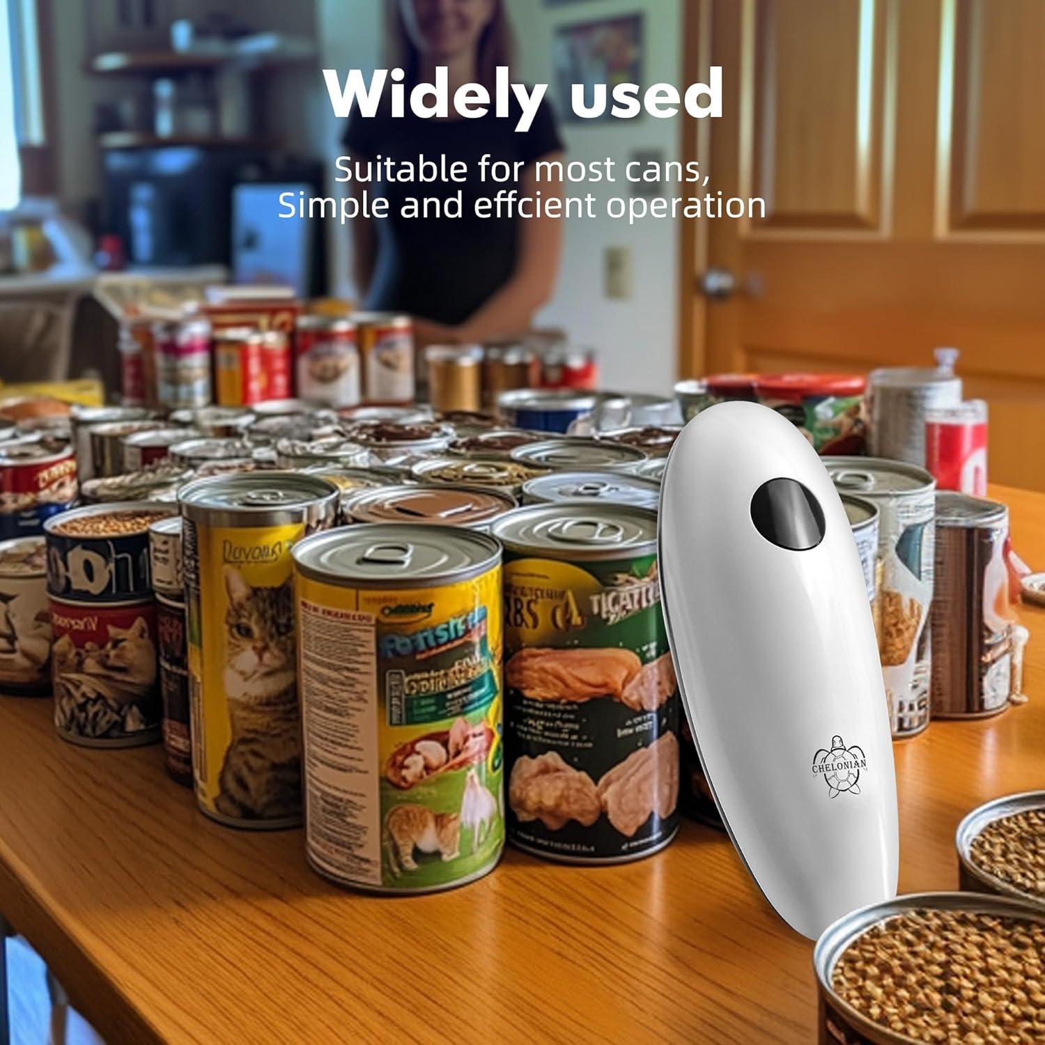 Abrelatas Eléctrico CHELONIAN Automático para Personas Mayores