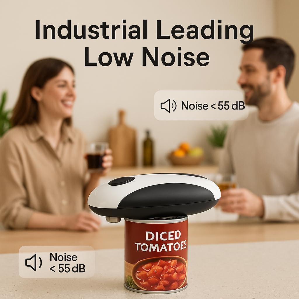 Abrelatas Eléctrico Automático Ximei USB 2000mAh Negro