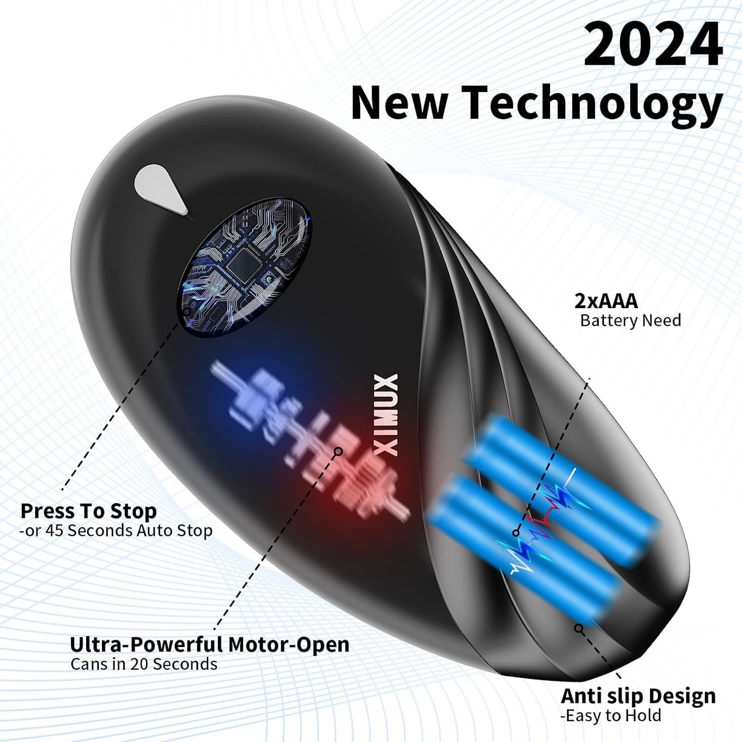 Abrelatas Eléctrico XIMUX Automático para Cocina 209g