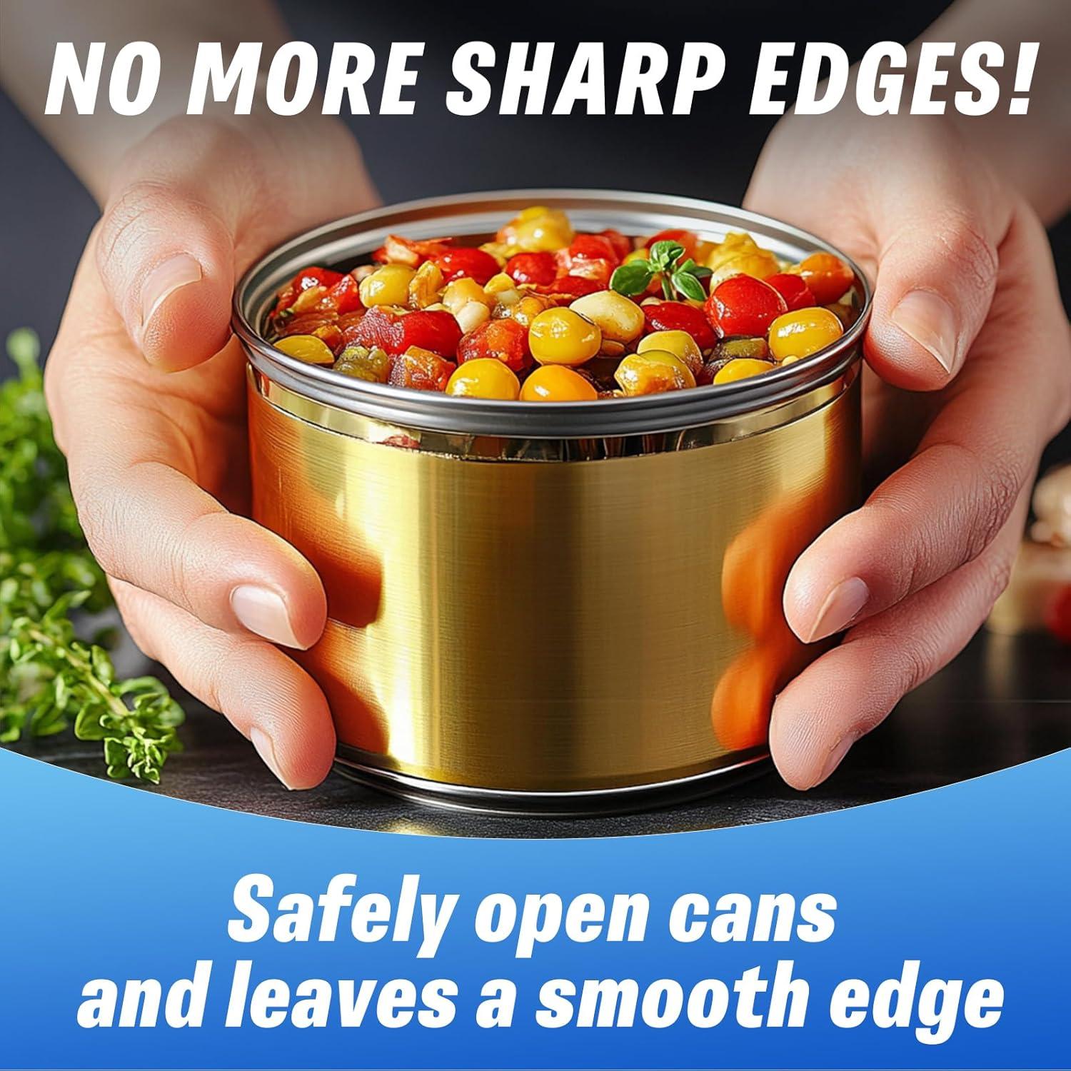 Abre Latas Eléctrico Xinstemaid Automático 7W Bordes Suaves