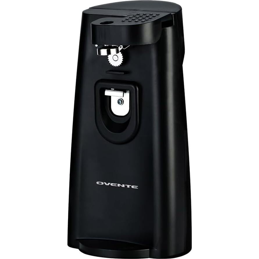 Abrelatas Eléctrico OVENTE CAN33B 70W Multifuncional Negro