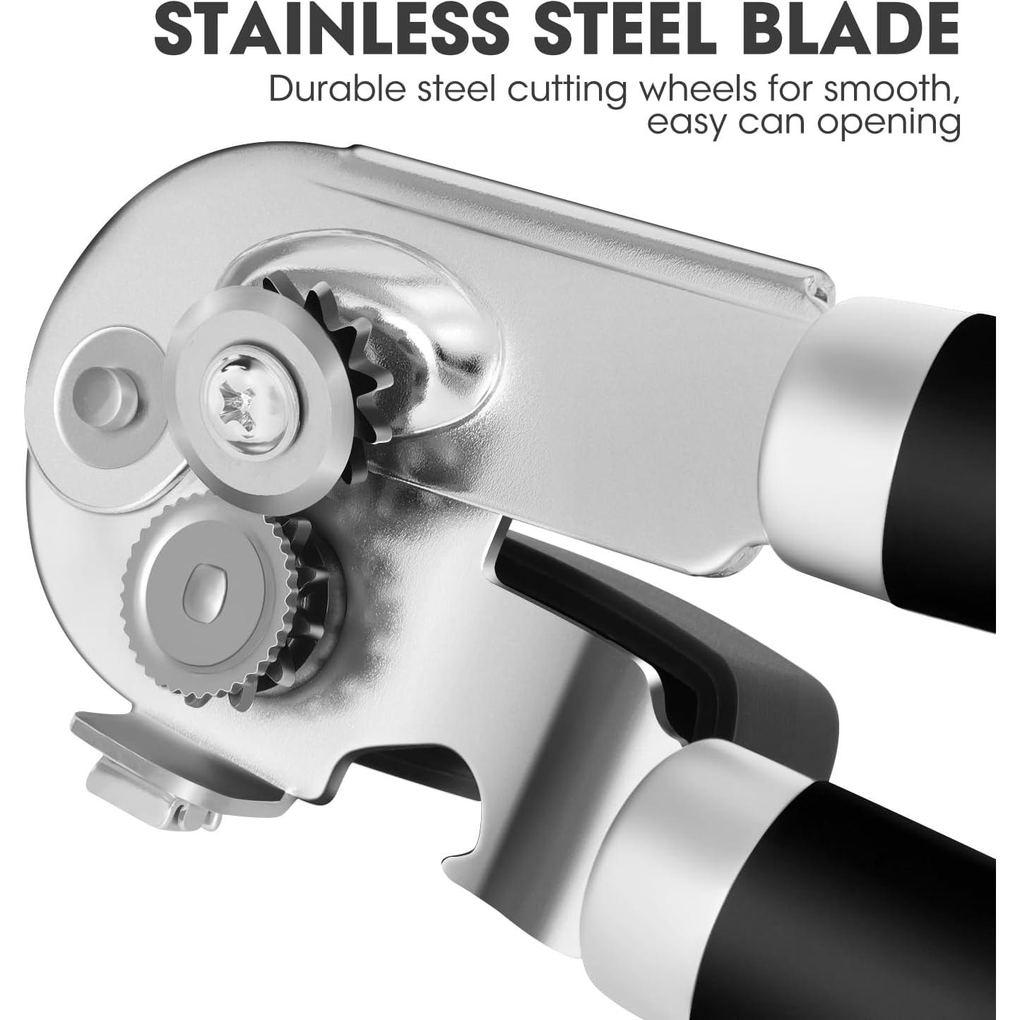 Abrebotellas Manual UHIYEE con Cuchilla de Acero 420J2 Negro