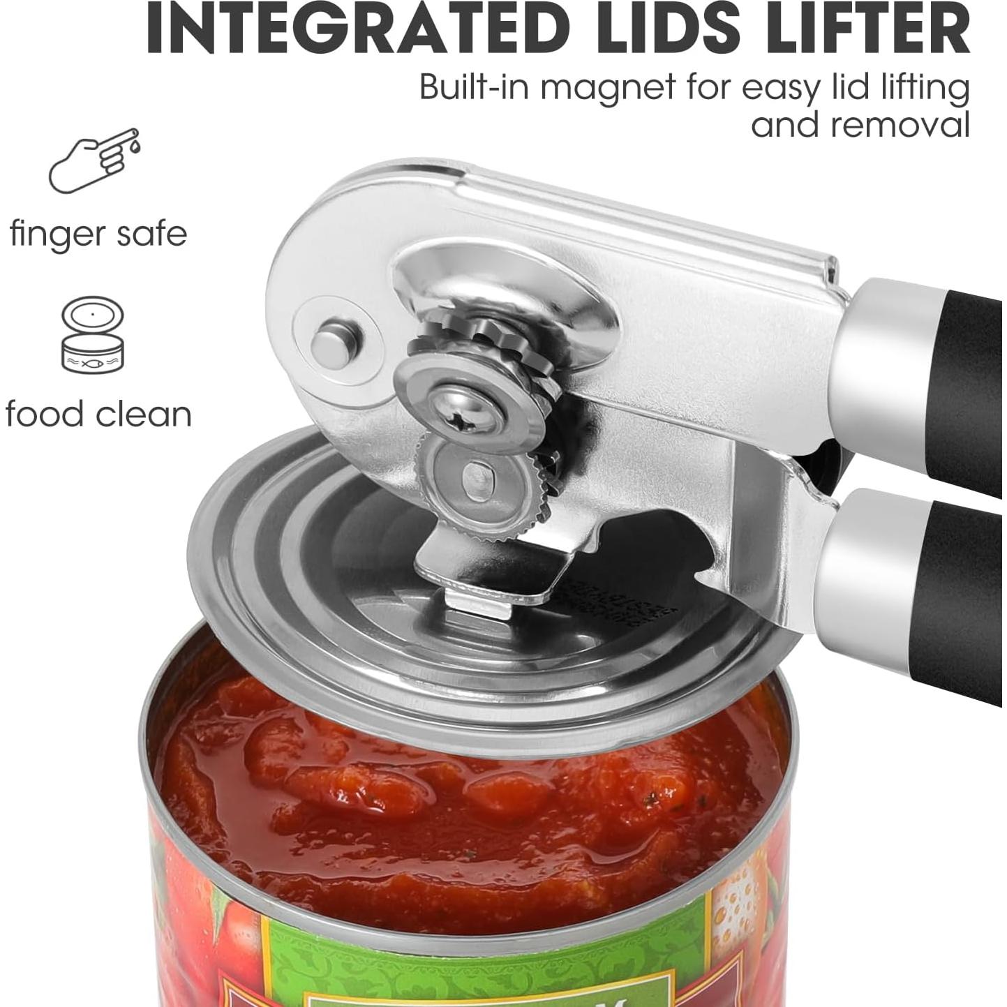 Abrebotellas Manual UHIYEE con Cuchilla de Acero 420J2 Negro