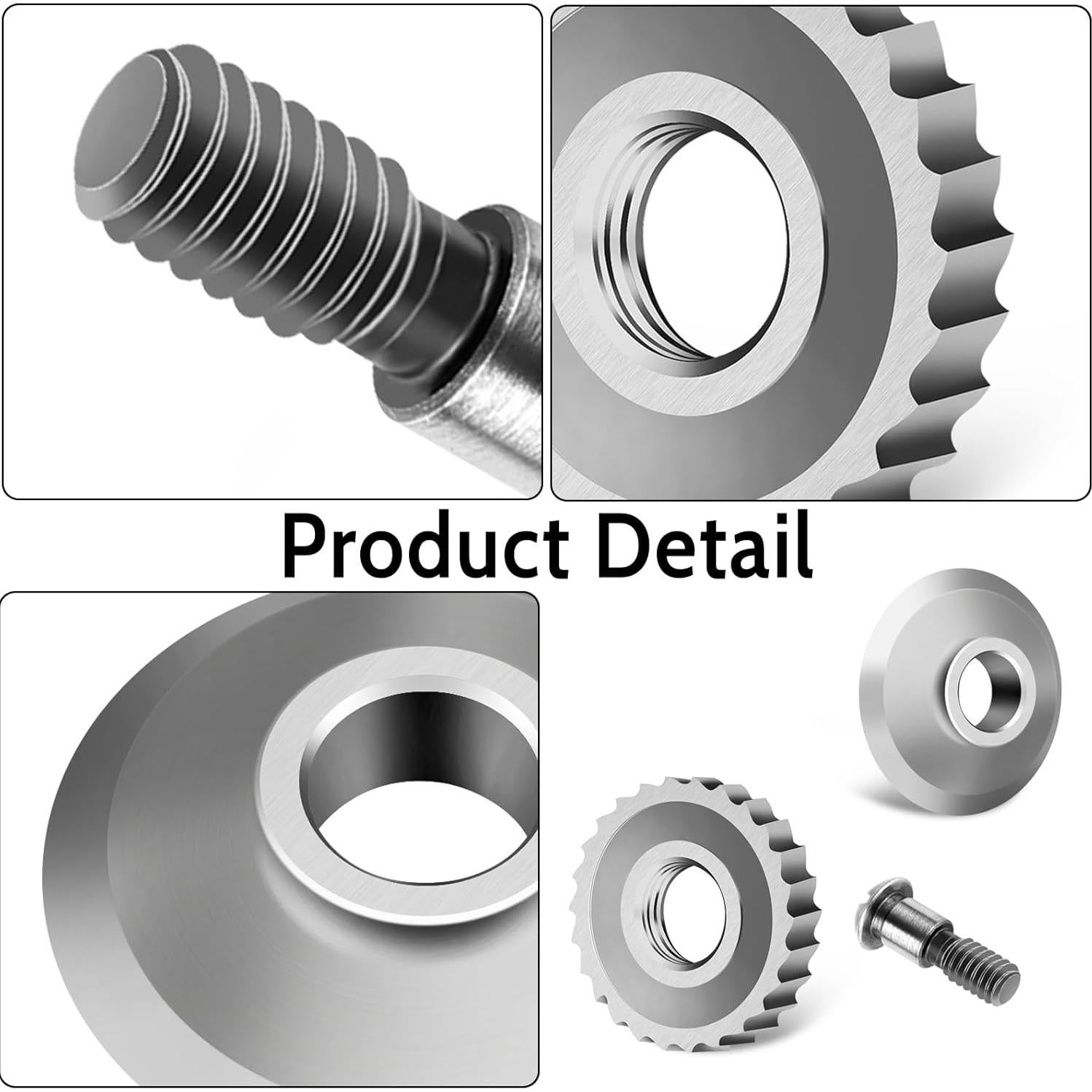Kit de Reemplazo Engranaje y Cuchillo LVFEITIN KT2326 para Abridor de Latas Eléctrico