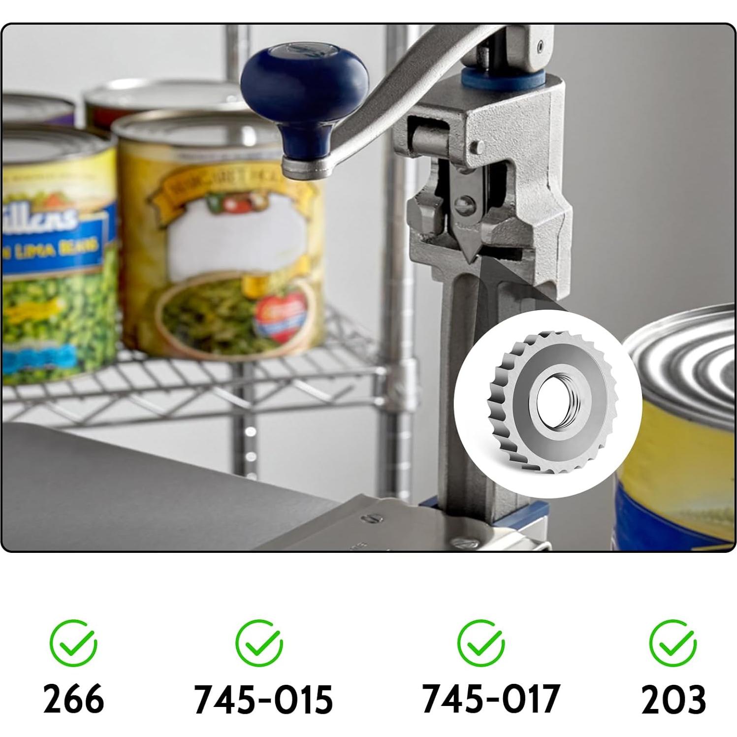 Kit de Reemplazo Engranaje y Cuchillo LVFEITIN KT2326 para Abridor de Latas Eléctrico