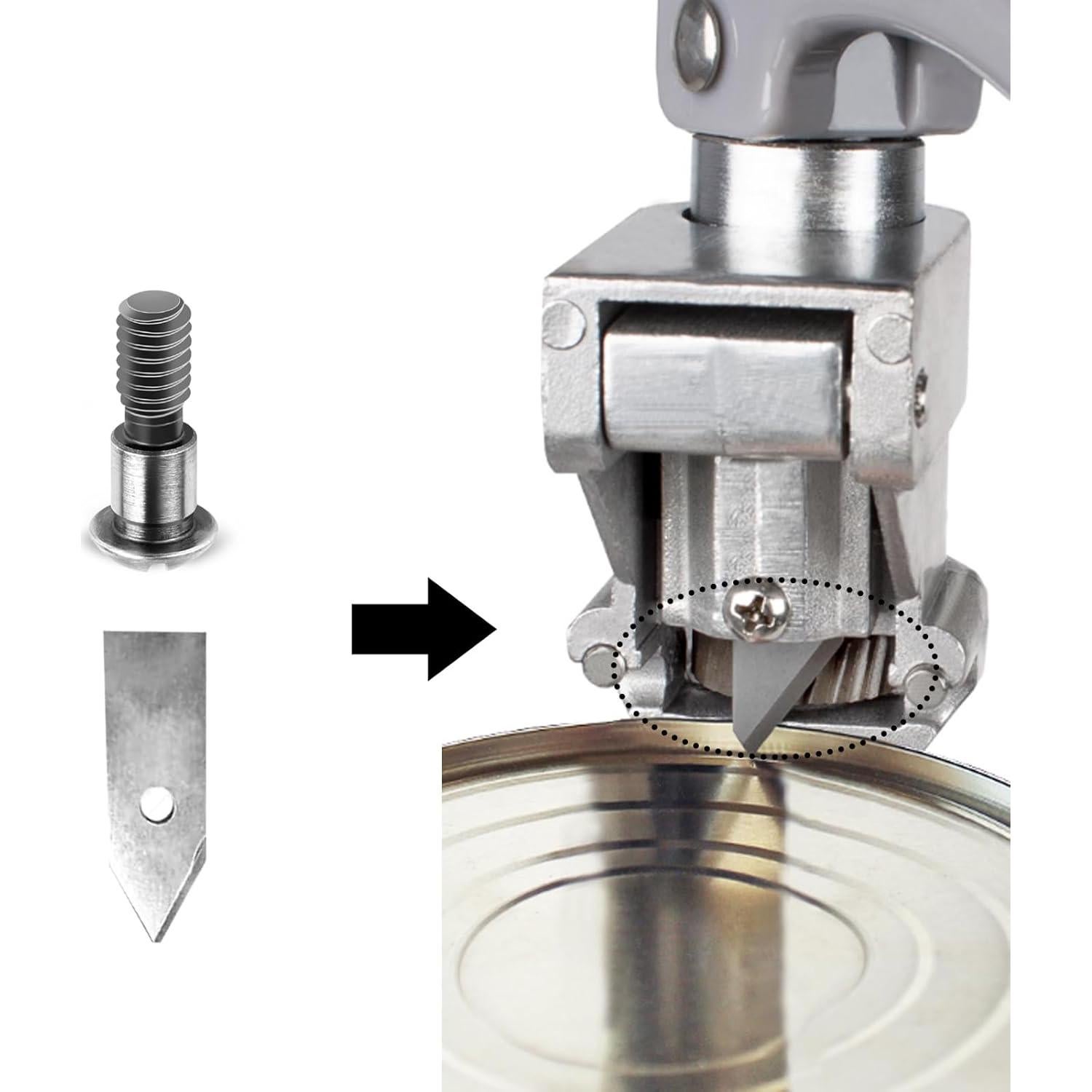 Kit de Reemplazo Engranaje y Cuchillo LVFEITIN KT2326 para Abridor de Latas Eléctrico