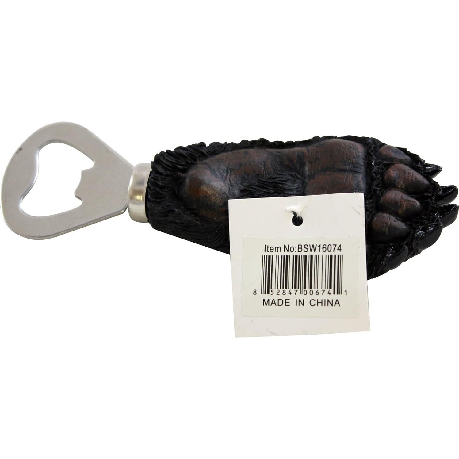 Abrebotellas de Cerveza Pine Ridge Oso Negro Acero Inoxidable