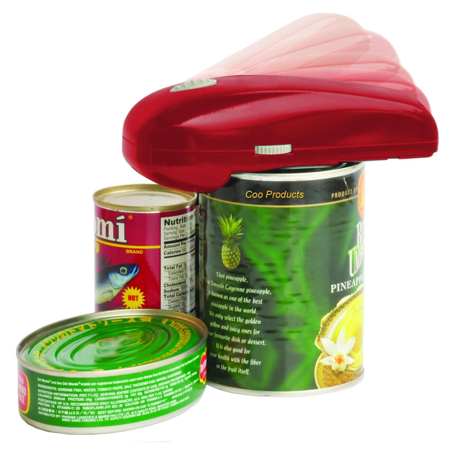 Abrelatas Eléctrico Automático Práctico Acero Inoxidable