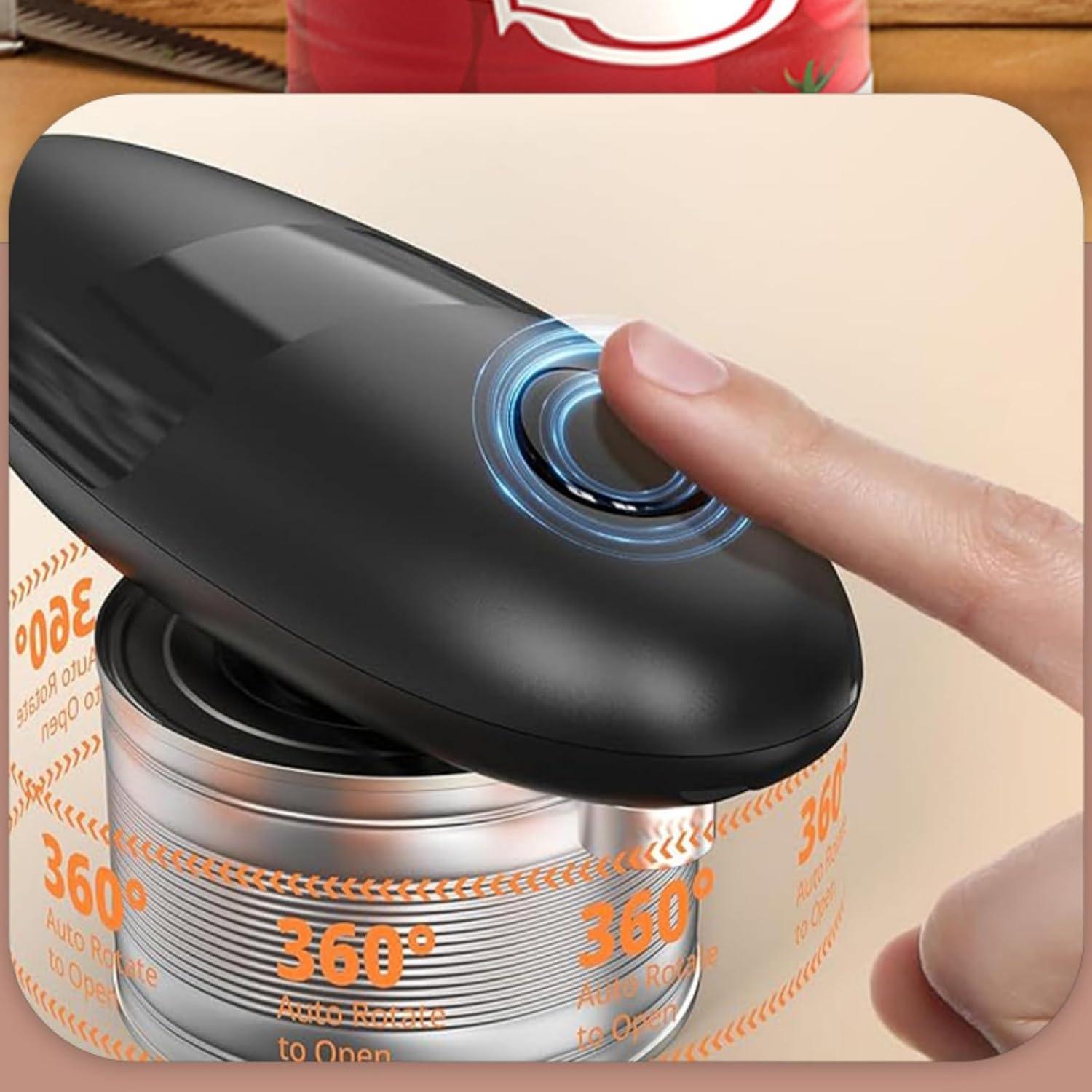 Abrelatas Eléctrico Automático Genérico 272g Bordes Suaves