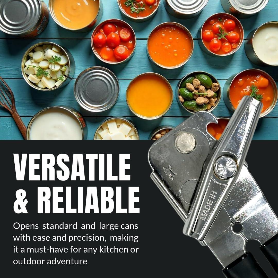 Abrelatas Manual B53 EasyTwist de Acero al Carbono 18.42 cm