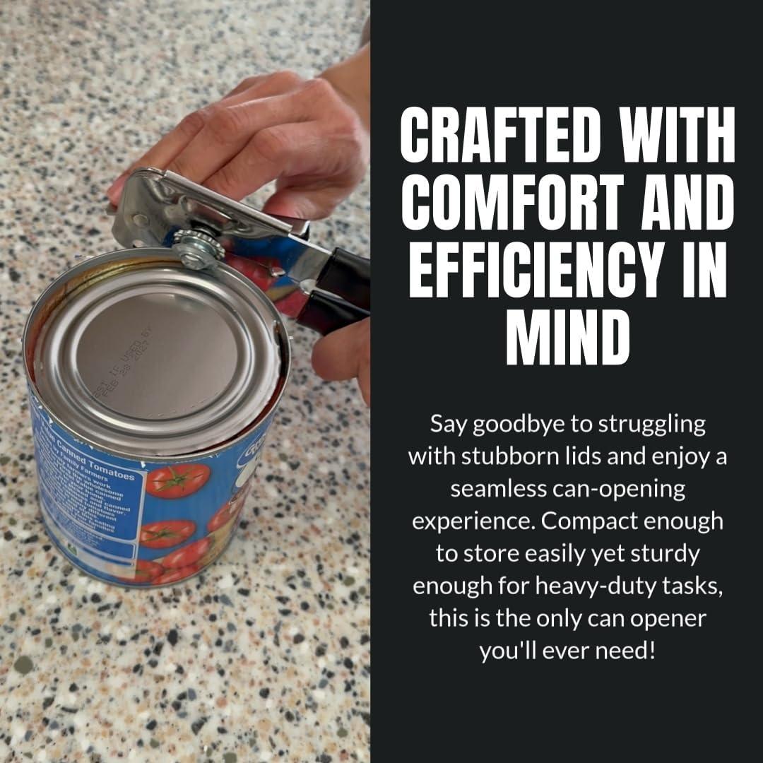 Abrelatas Manual B53 EasyTwist de Acero al Carbono 18.42 cm