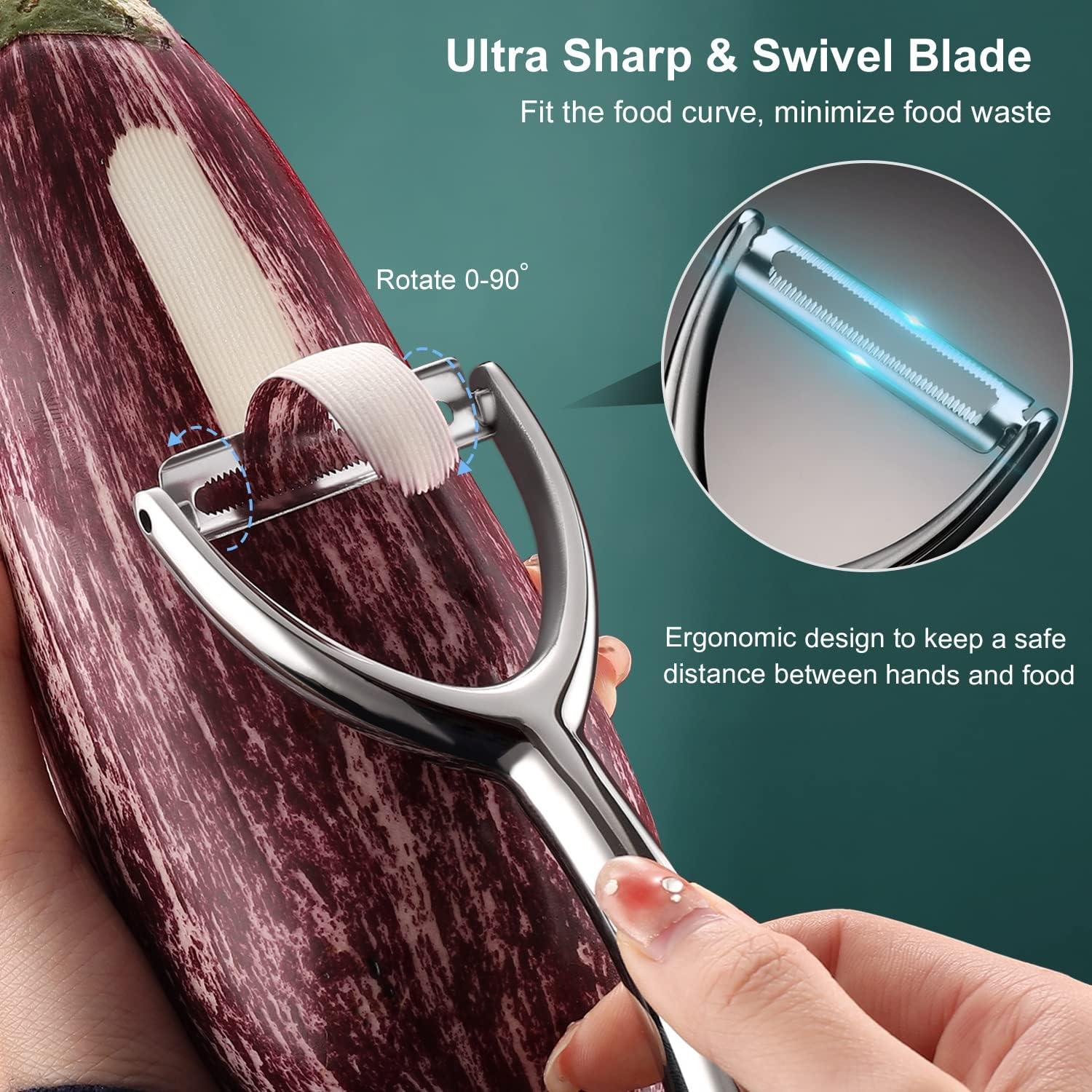 Pelador de Verduras SUCCFLY en Y Acero Inoxidable 18cm