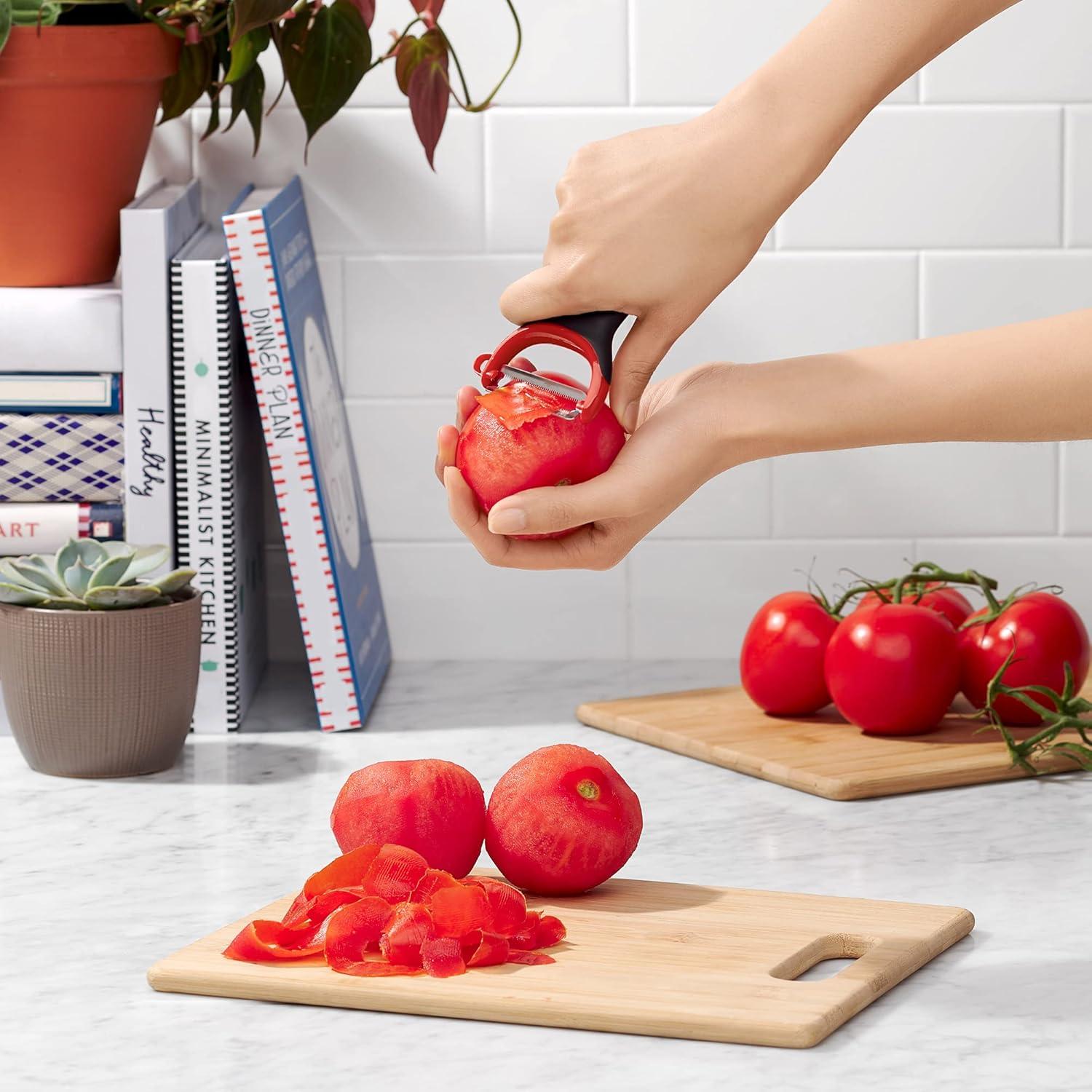 Set de Peladores OXO Good Grips 3 Piezas Acero Inoxidable