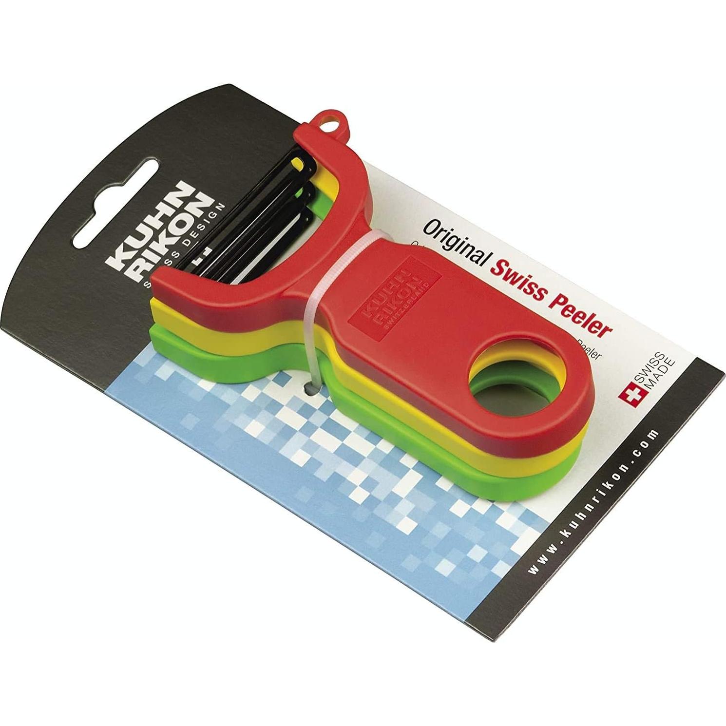 Pelador Suizo Original Kuhn Rikon Set 3 Piezas 22.86 cm