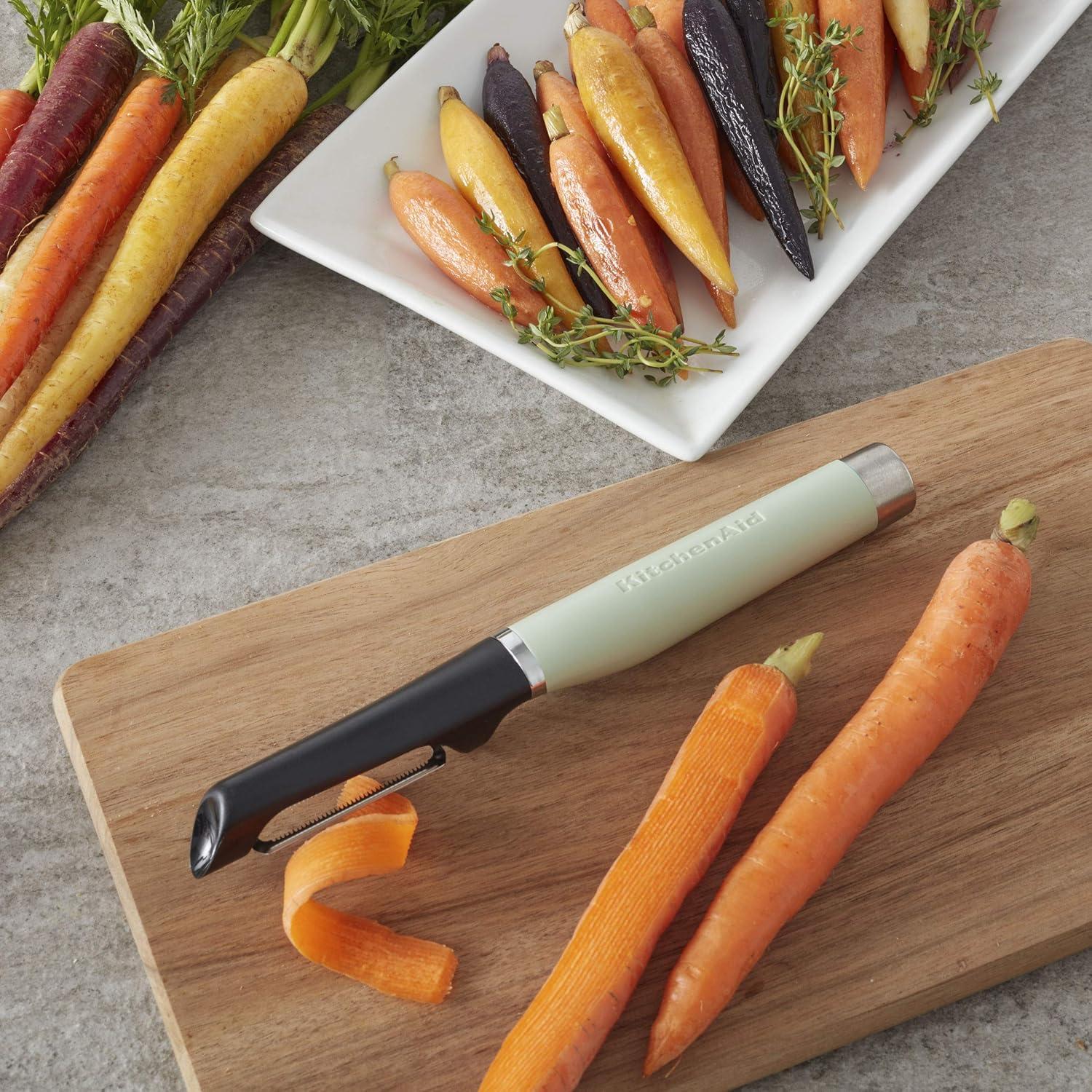 Pelador Euro KitchenAid Gourmet 22 cm Acero Inoxidable Pistacho