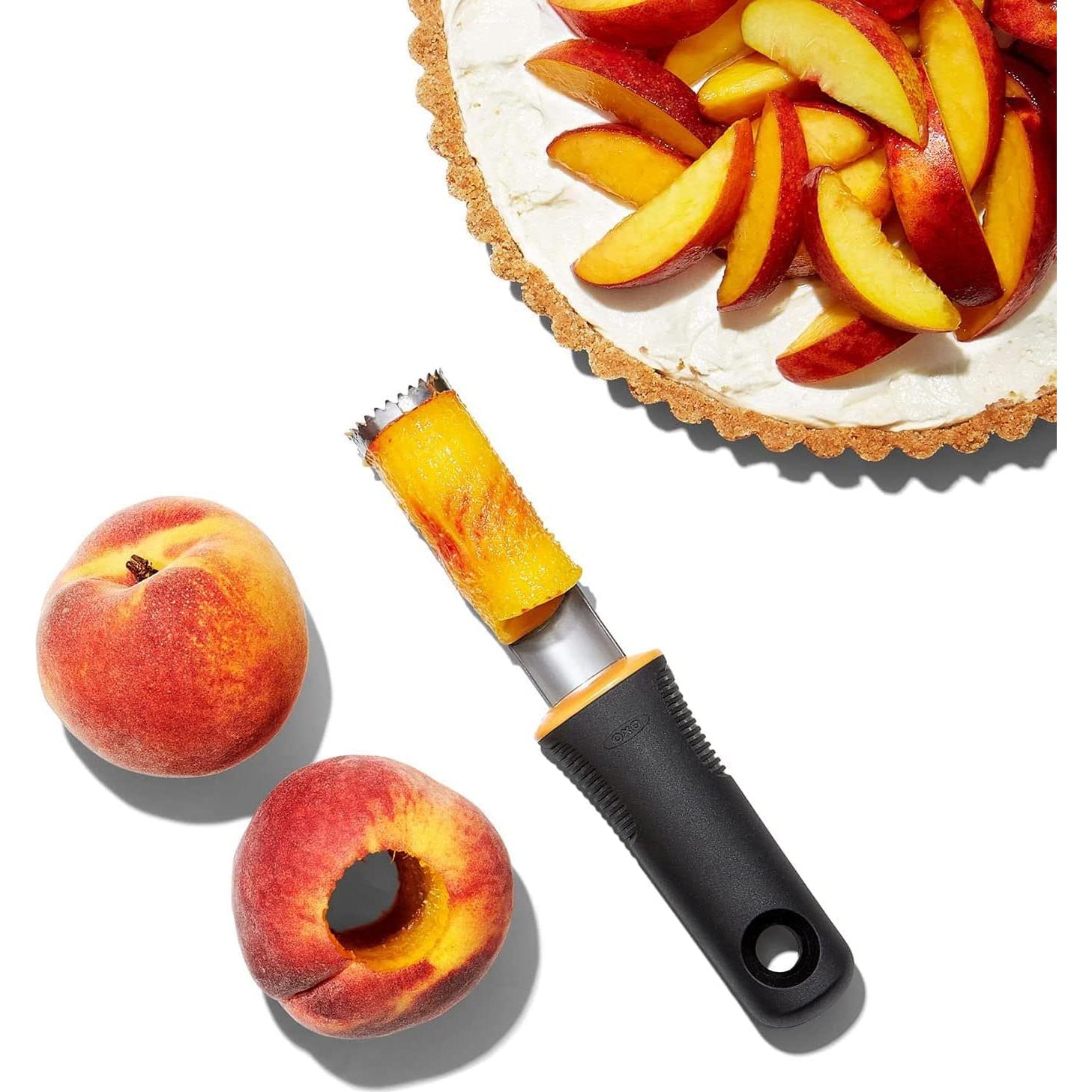 Deshuesador de Duraznos OXO Good Grips Acero Inoxidable