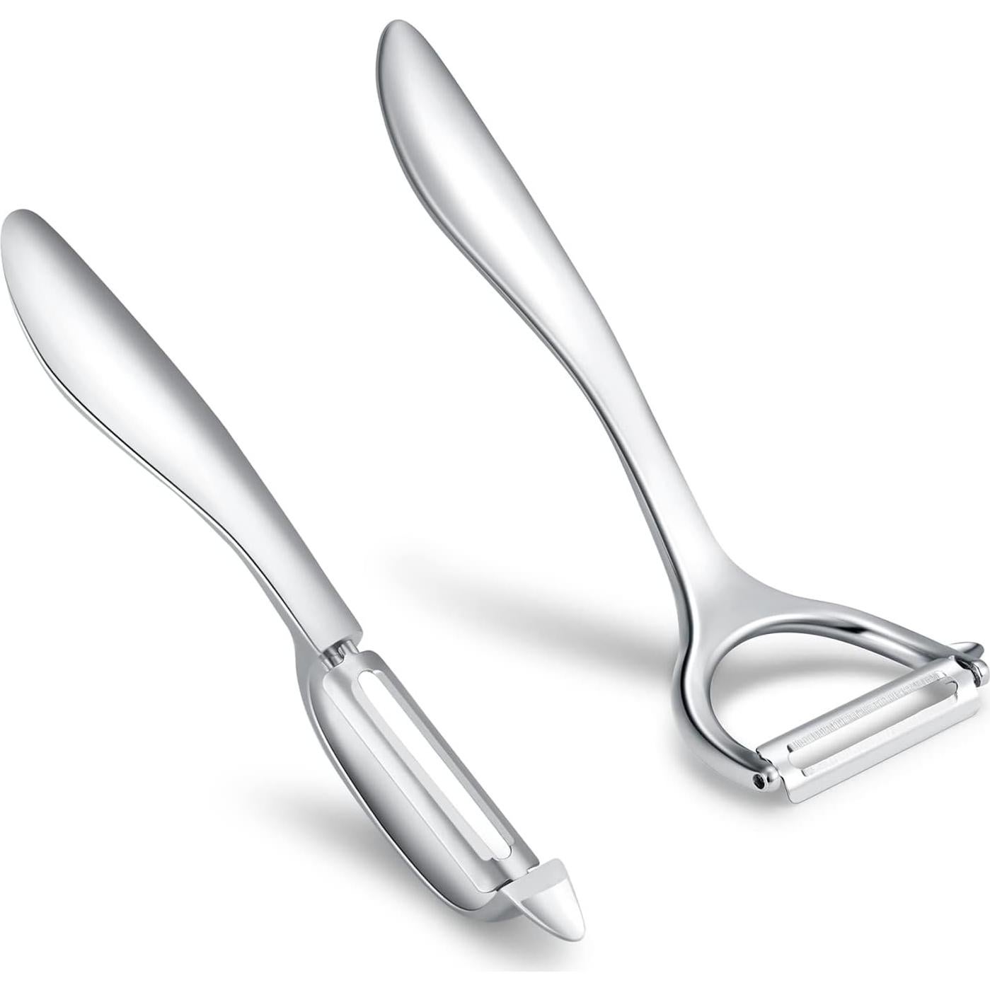 Juego de 2 peladores de verduras Honsen acero inoxidable