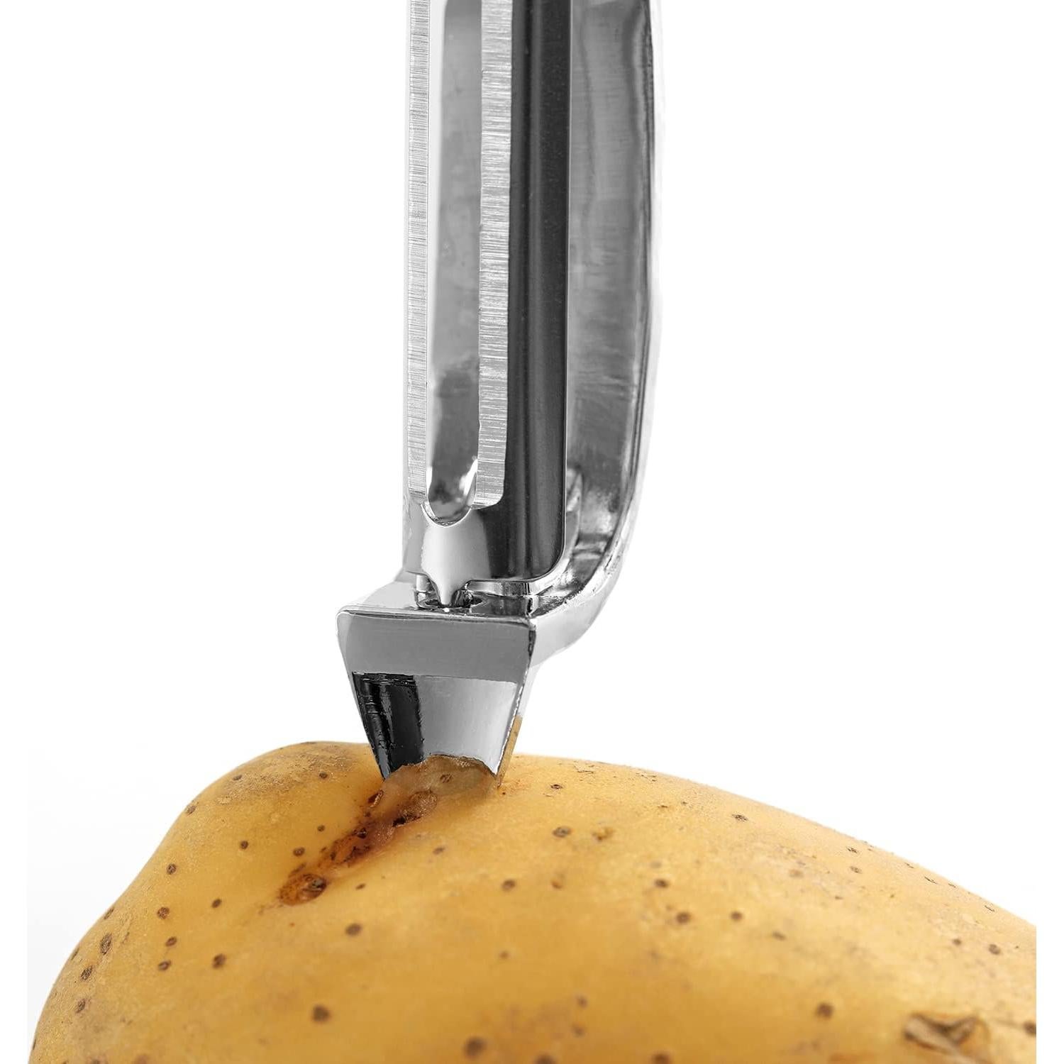 Juego de 2 peladores de verduras Honsen acero inoxidable