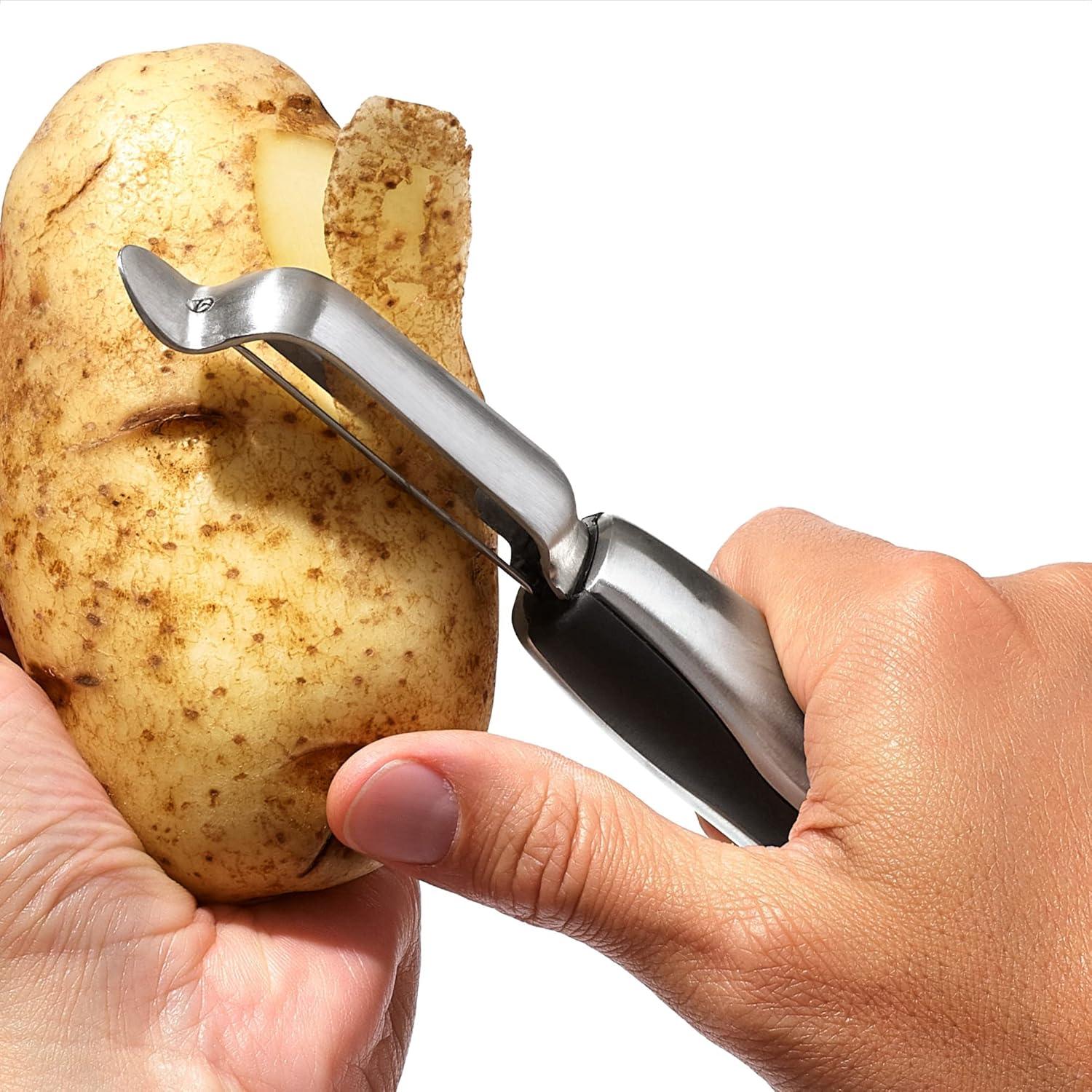 Pelador Giratorio de Acero Inoxidable OXO - 19.05 cm