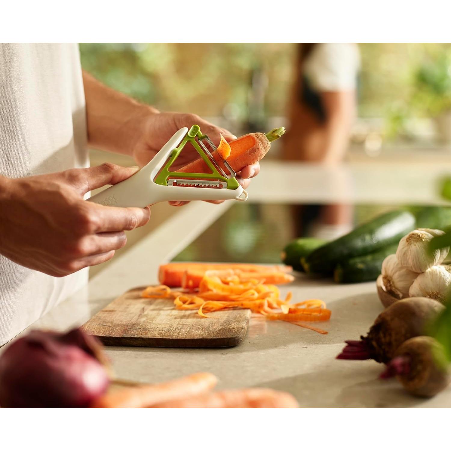 Pelador de Patatas Joseph Joseph Switch 2 en 1 - Acero Inoxidable