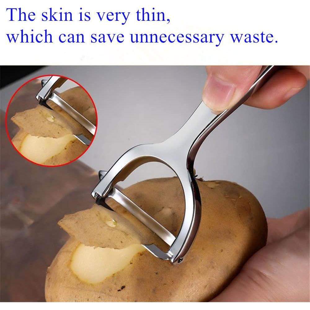 Pelador de Verduras MYOSOTIS Acero Inoxidable Ergonómico