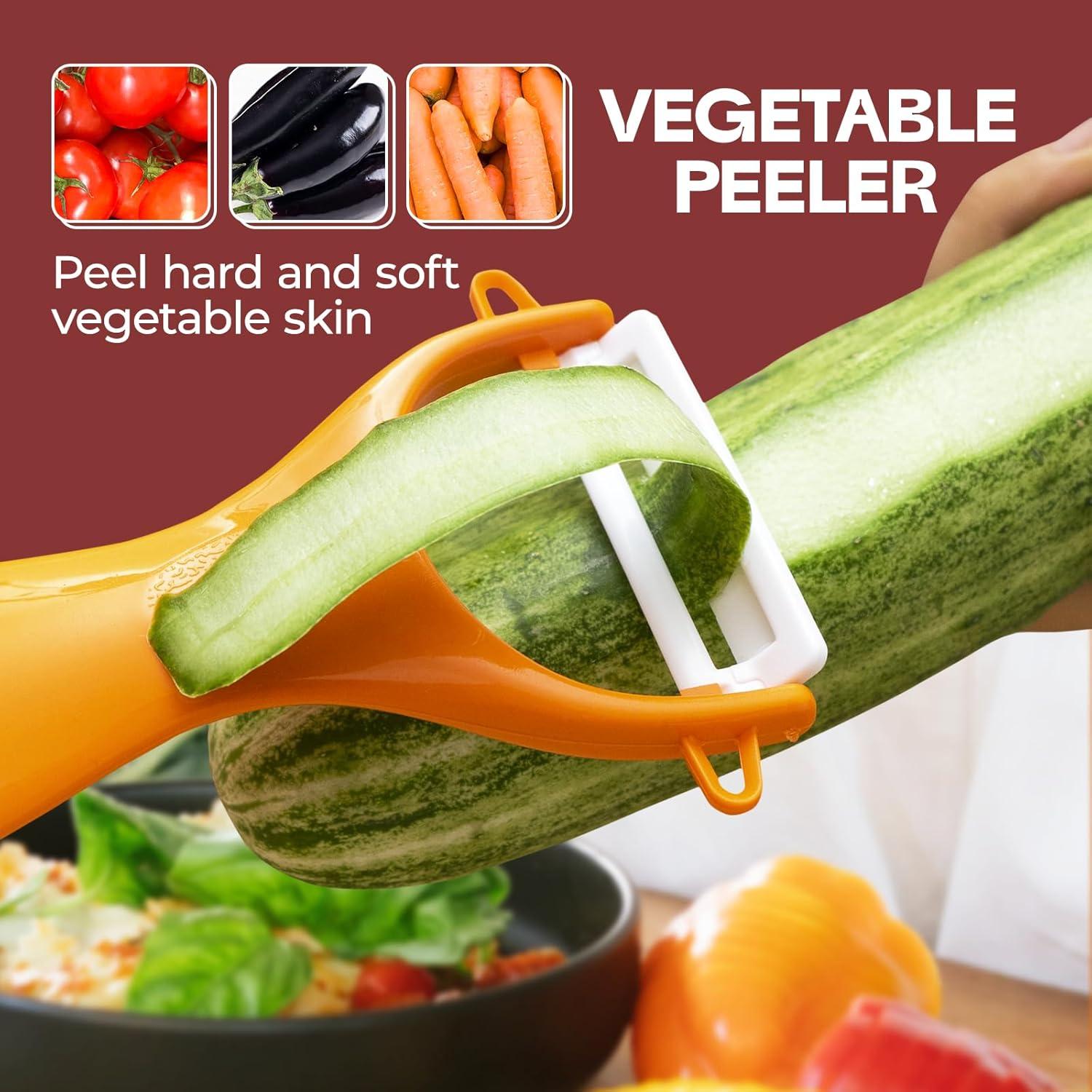 Juego de peladores de verduras Trez Treamer 6PCS cerámica