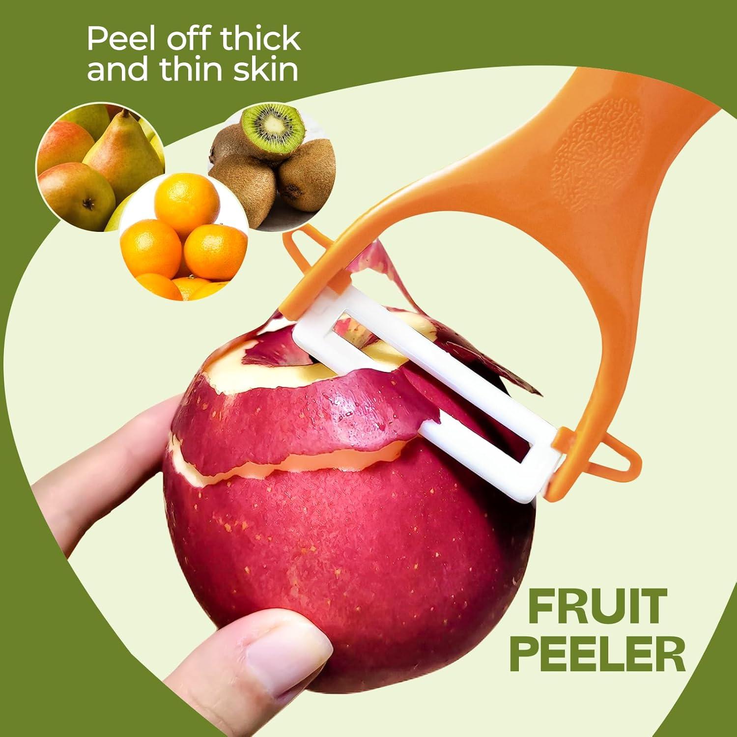 Juego de peladores de verduras Trez Treamer 6PCS cerámica