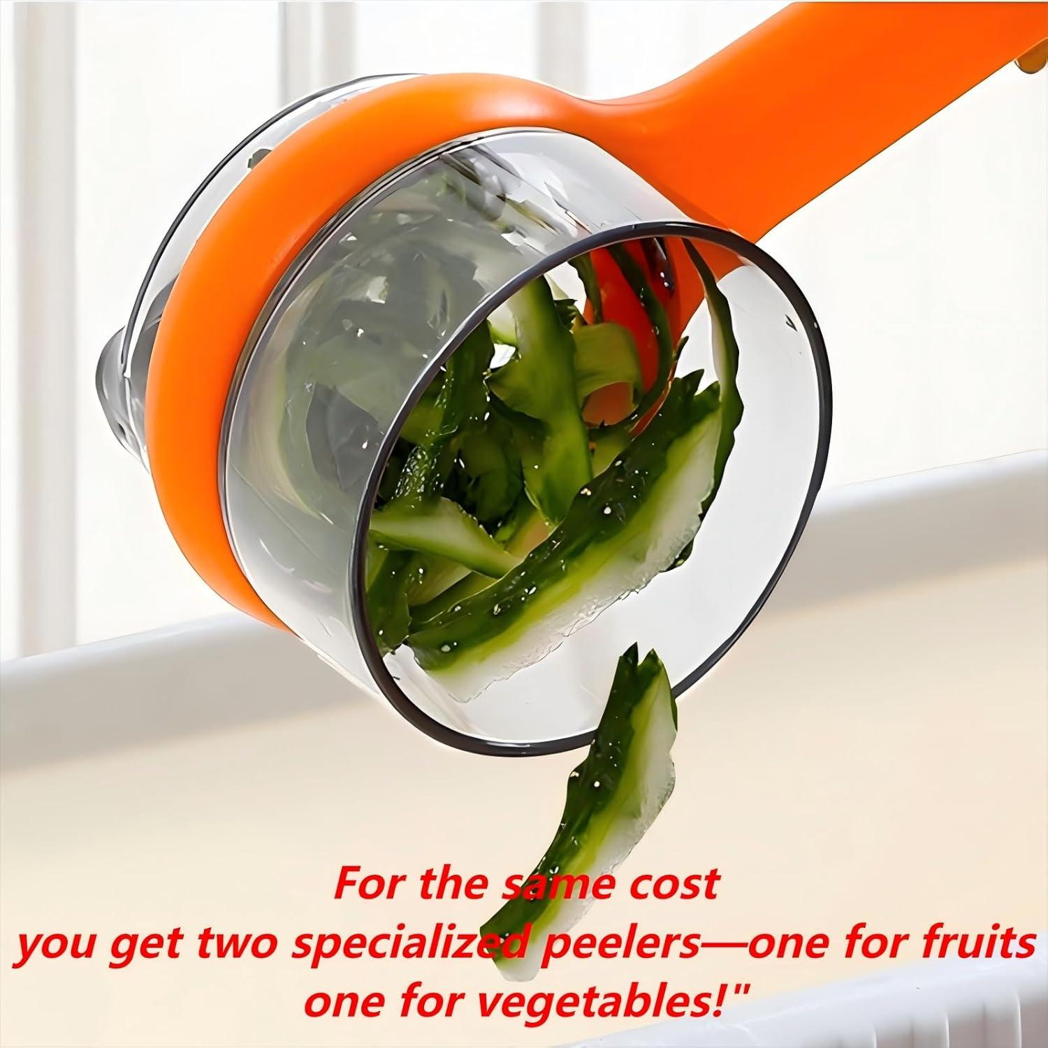 Juego de Peladores de Verduras Unosaic XPQ1 - Acero Inoxidable