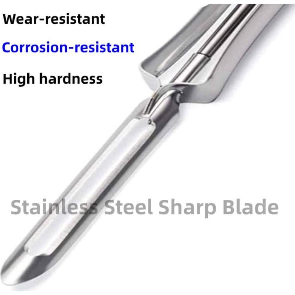 Peladores de Verduras YOUYOU de Acero Inoxidable - 2 Unidades