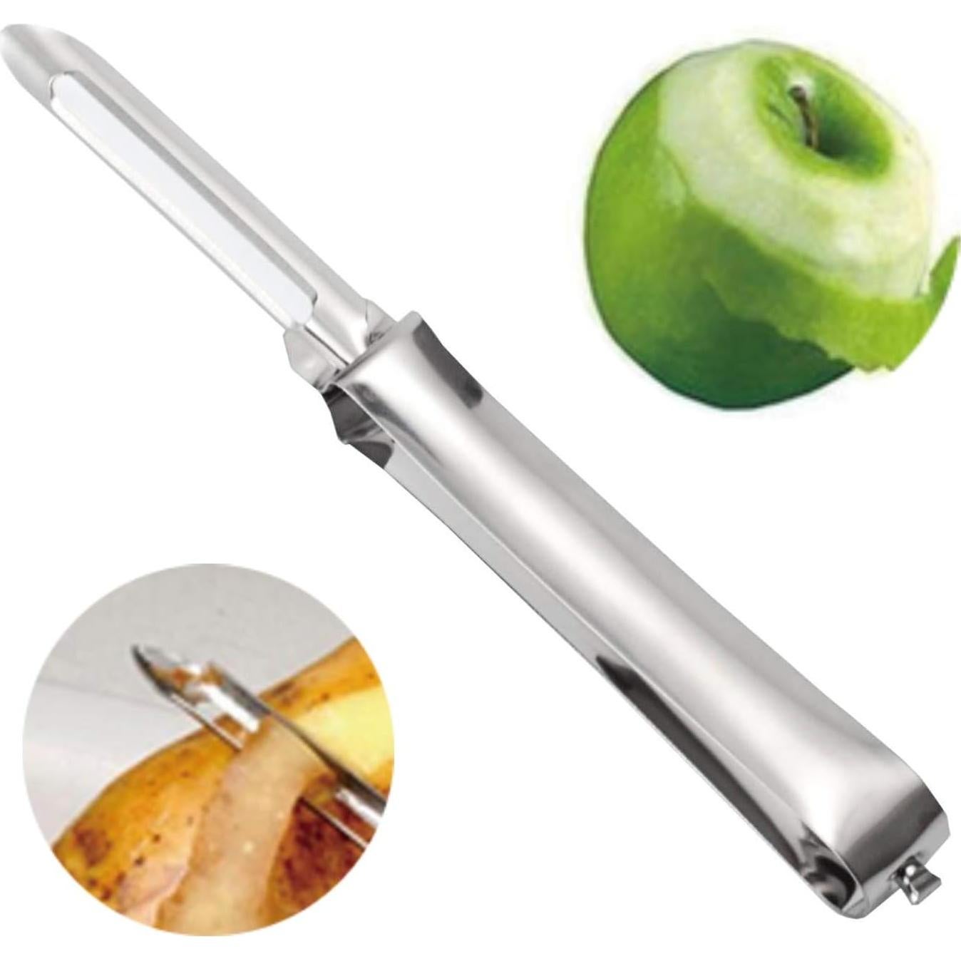 Peladores de Verduras YOUYOU de Acero Inoxidable - 2 Unidades