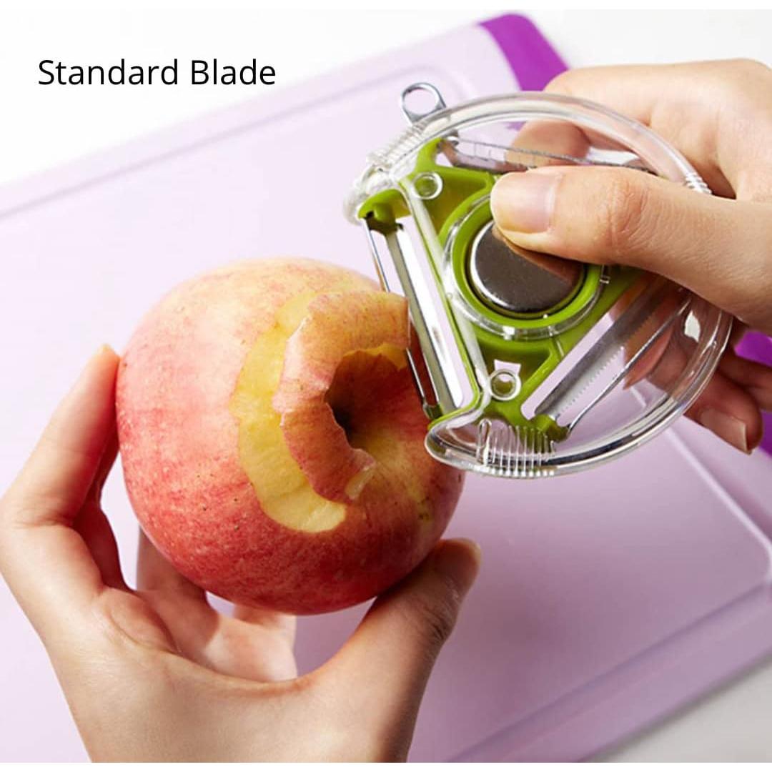 Pelador Multifuncional 3 en 1 Studio Olive Acero Inoxidable