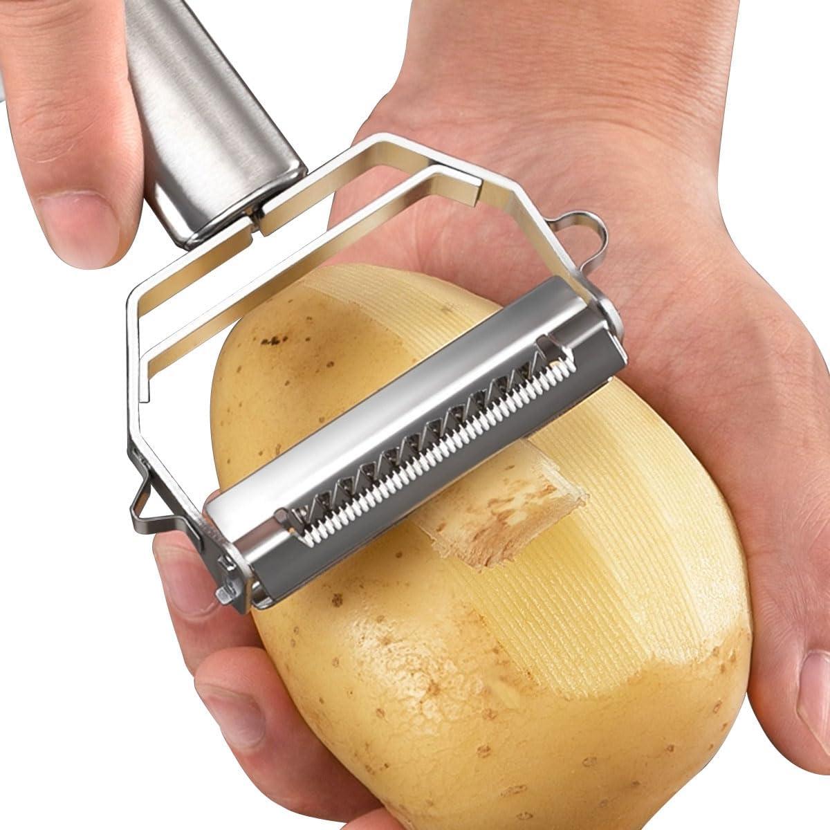 Pelador de Juliana Genérico Acero Inoxidable Antideslizante 99g