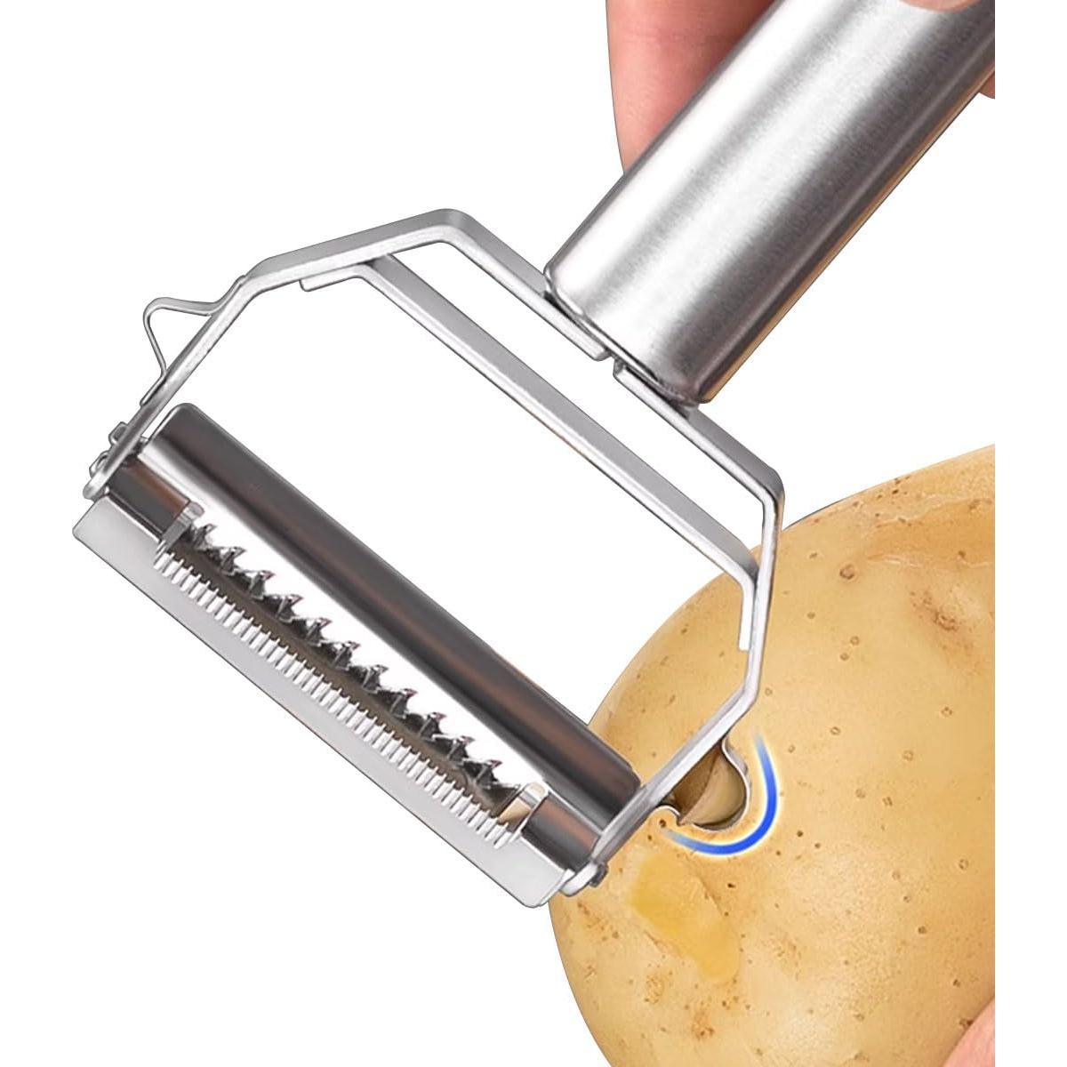 Pelador de Juliana Genérico Acero Inoxidable Antideslizante 99g