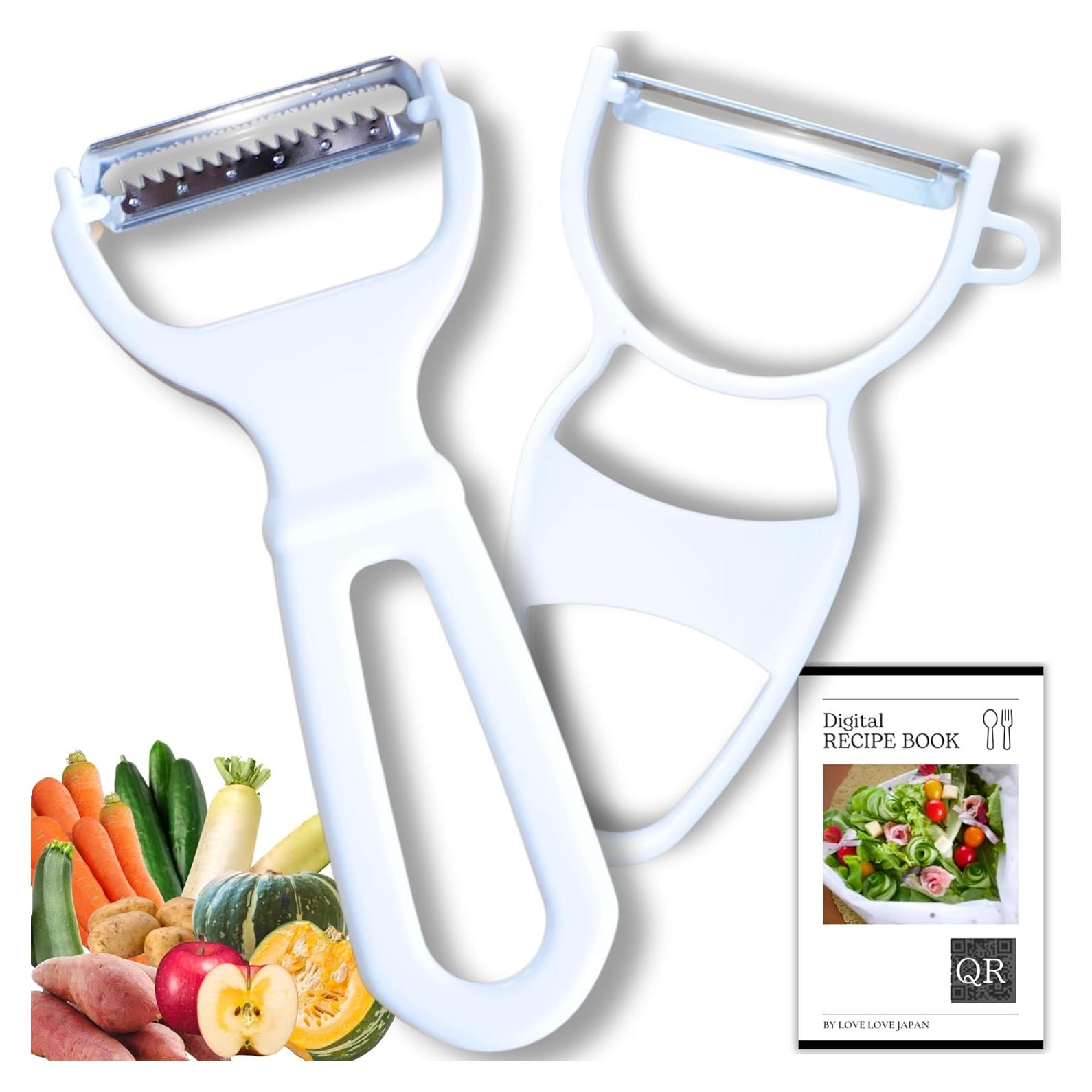 Pelador Juliana Japonés LOVE LOVE JAPAN - Acero Inoxidable